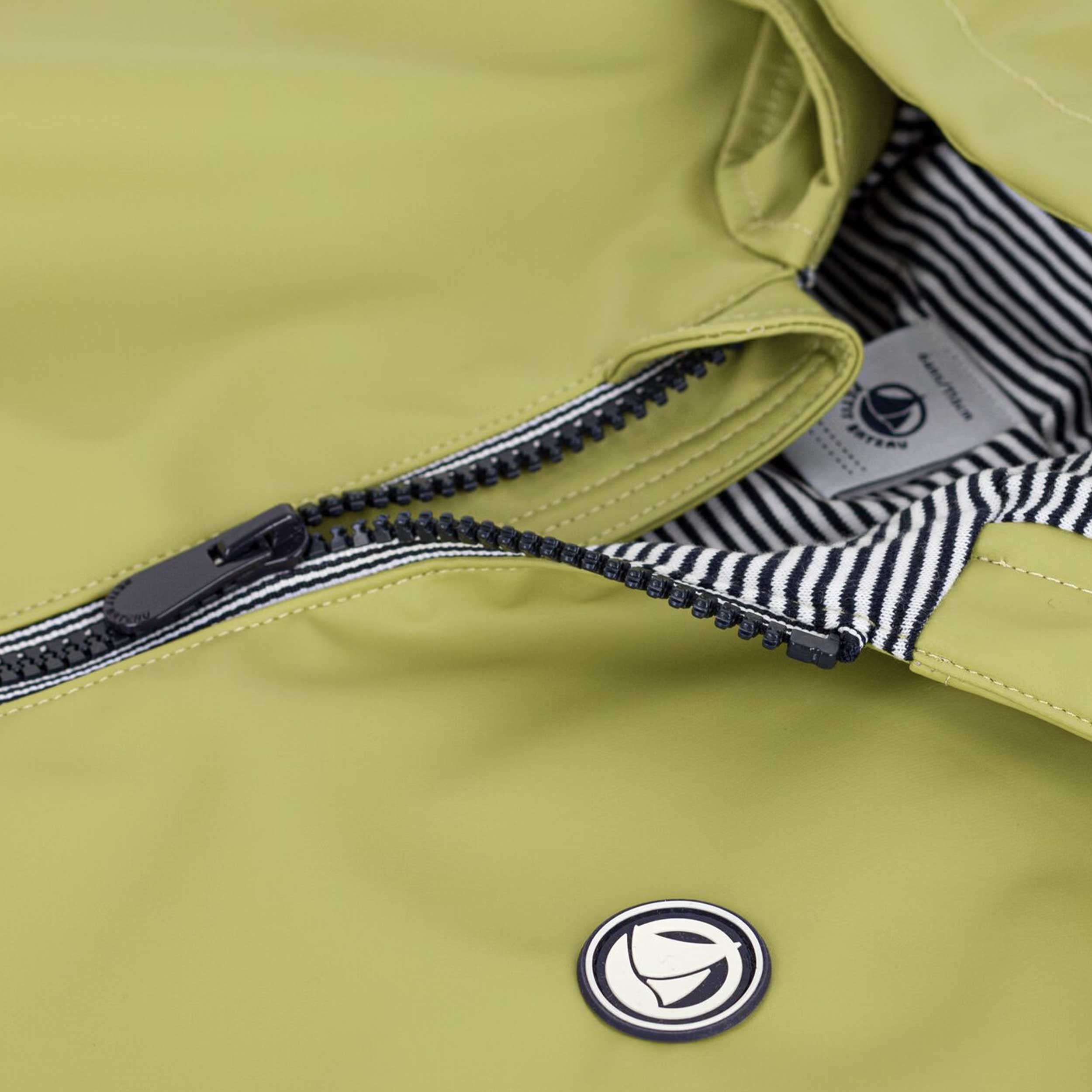 Giubbotto Verde Tinta Unita Firmato PETIT BATEAU