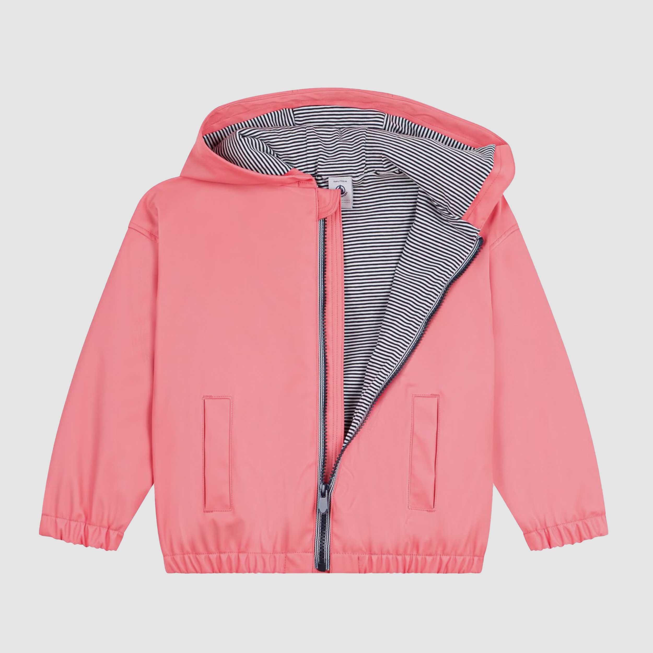 Giubbotto Rosa Foderato Tinta Unita Firmato PETIT BATEAU