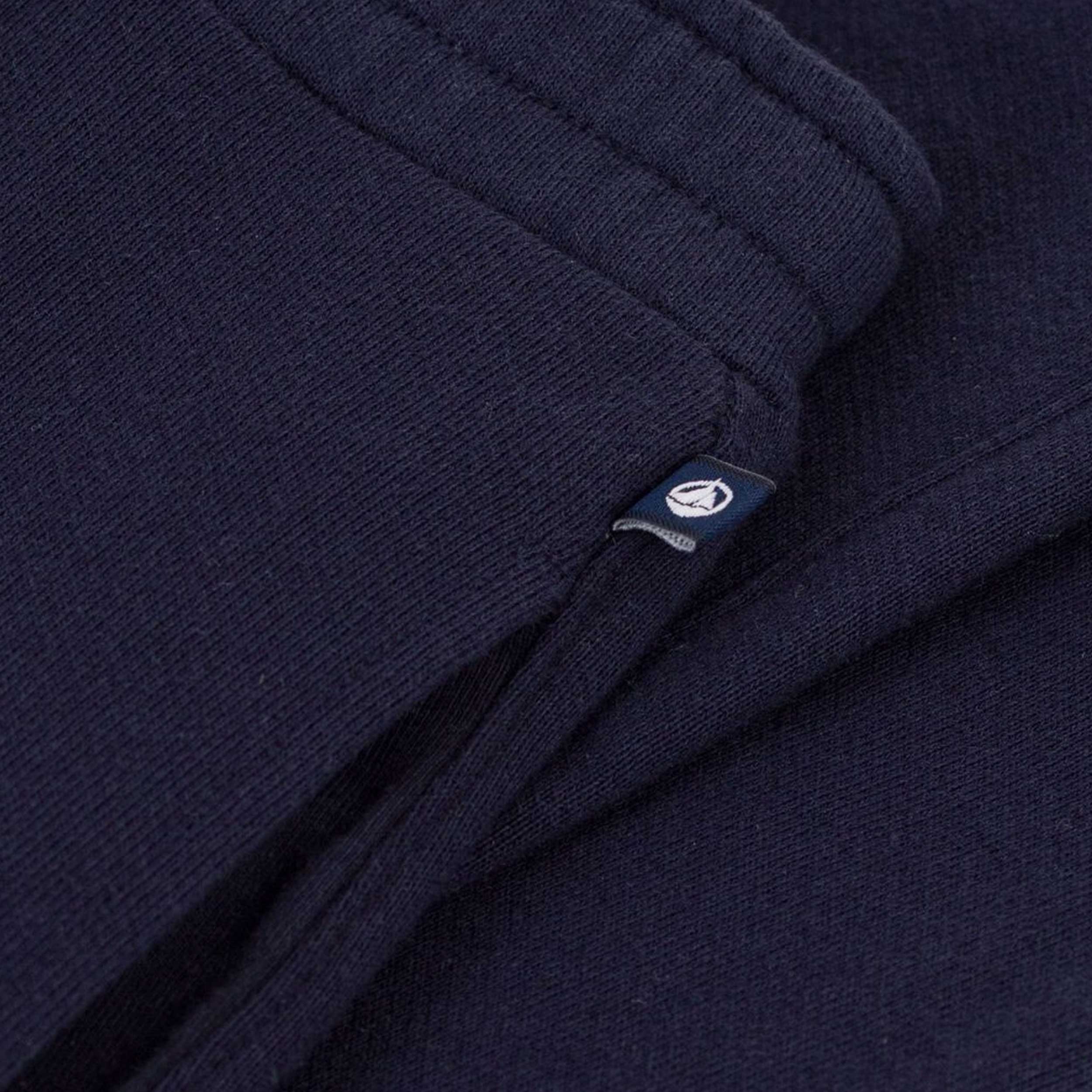 Blue Trousers with Drawstring in Waist Signed PETIT BATEAU