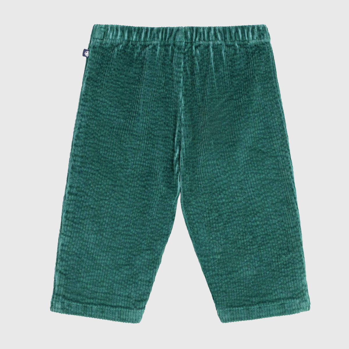 Pantaloncini Verdi in Velluto a Coste per Neonato by PETIT BATEAU
