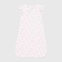 Sacco Nanna Rosa con Spalline e Interno Foderato By PETIT BATEAU