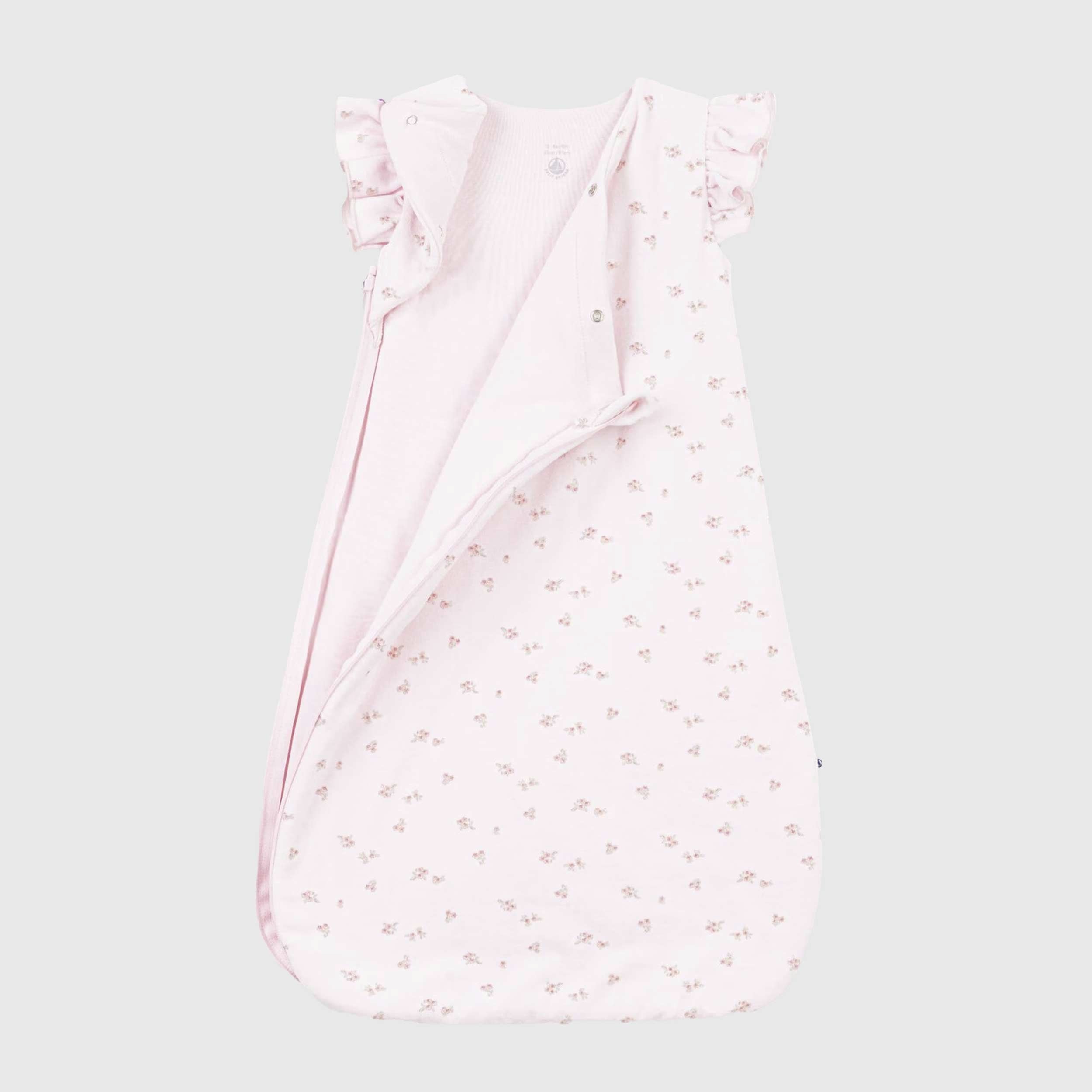 Pink Nanna Bag with Shoulders and Lined Interior By PETIT BATEAU