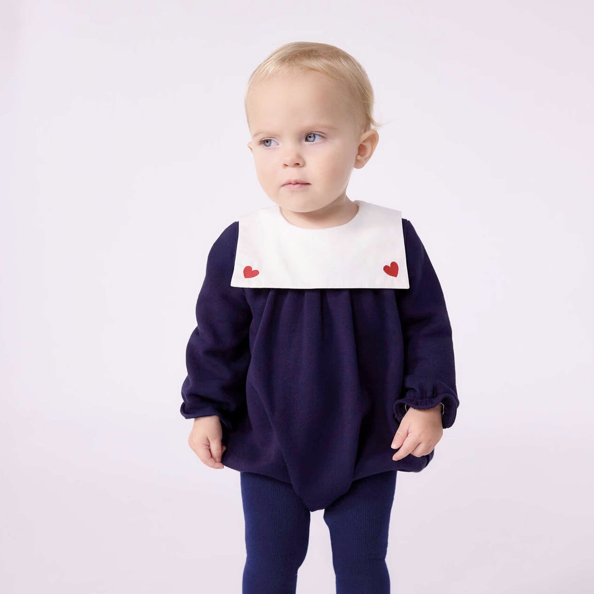 Pagliaccetto Blu in Cotone per Neonati by PETIT BATEAU