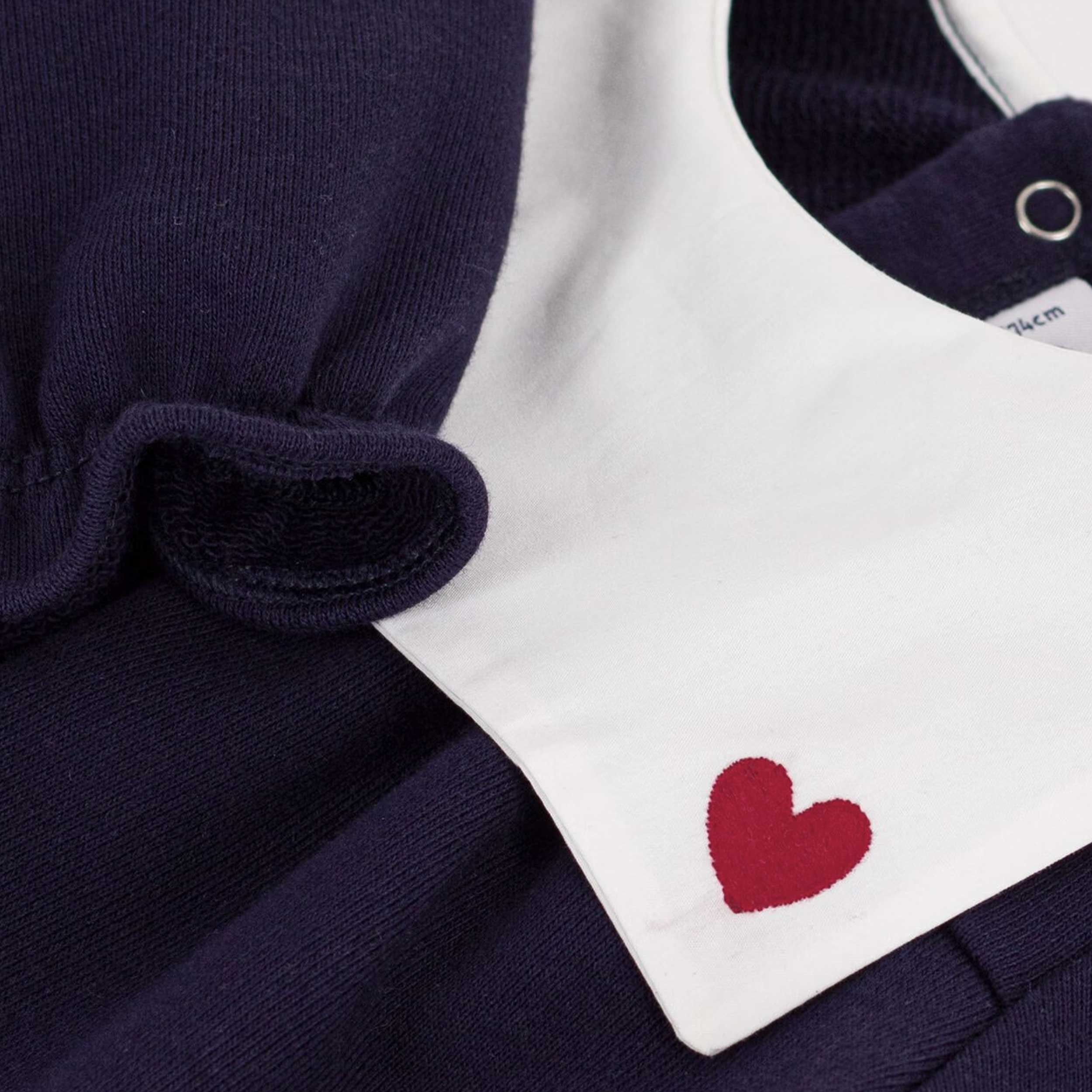 Pagliaccetto Blu in Cotone per Neonati by PETIT BATEAU