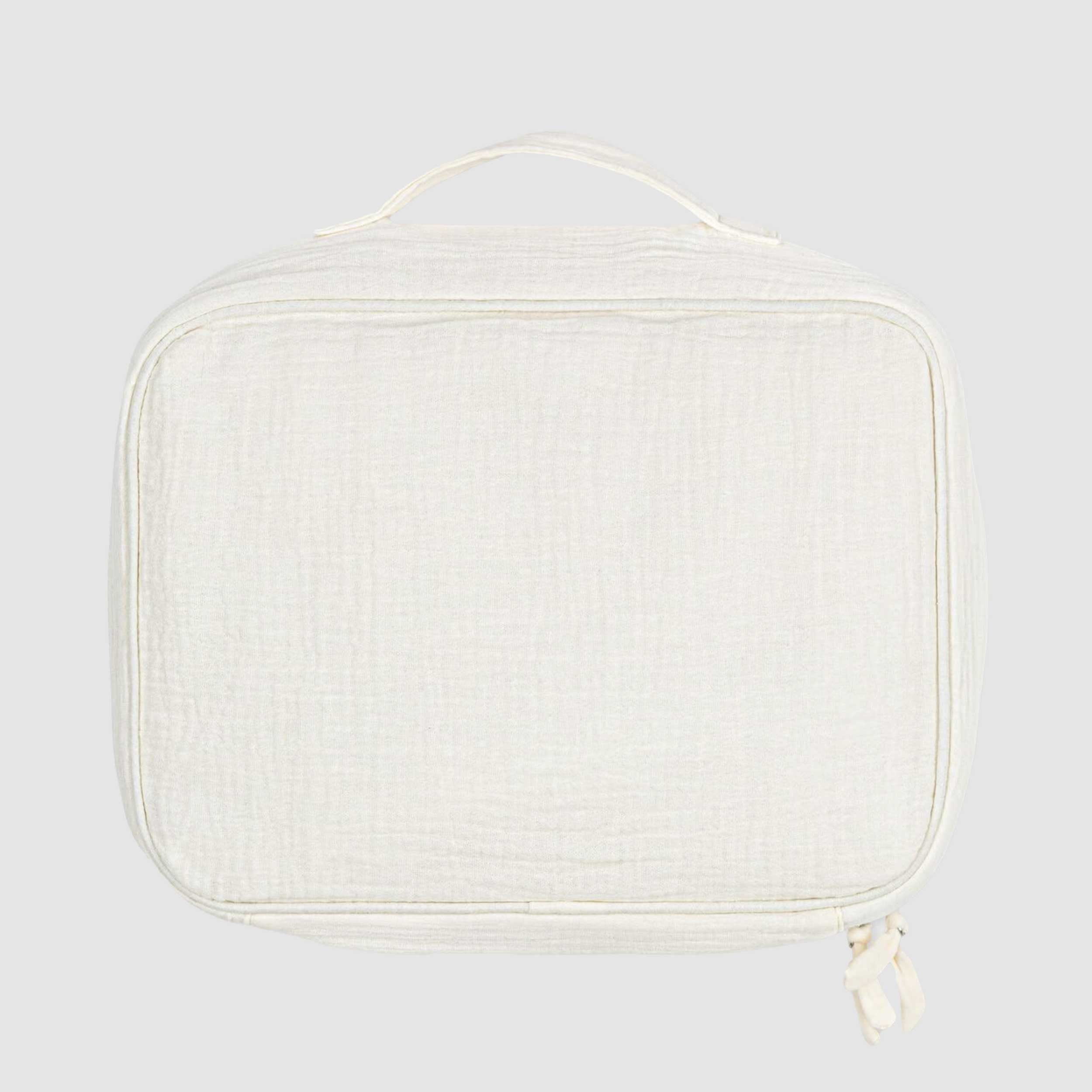 Valigetta in Garza di Cotone Ricamata Firmata PETIT BATEAU