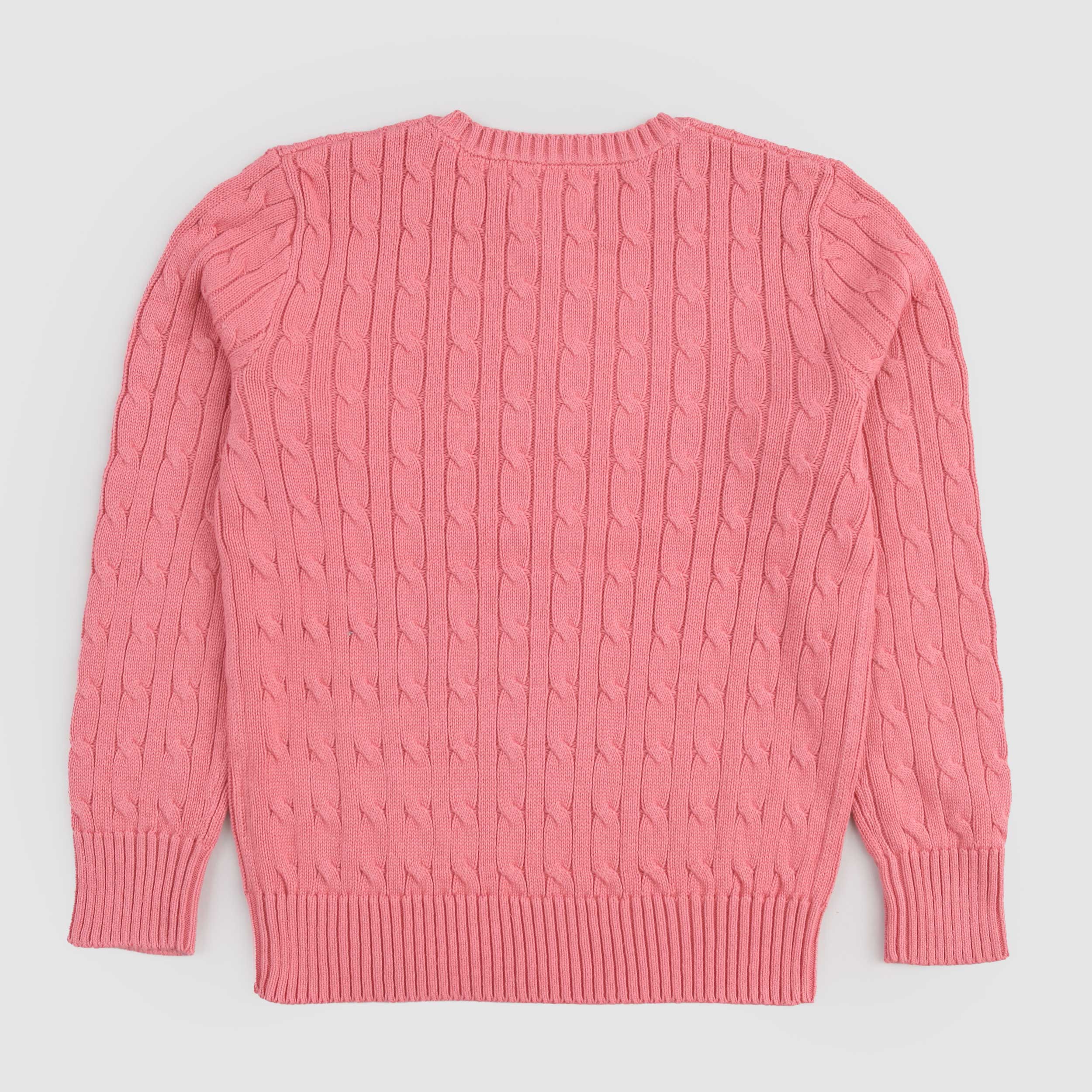 Maglioncino Rosa a Trecce Firmato RALPH LAUREN