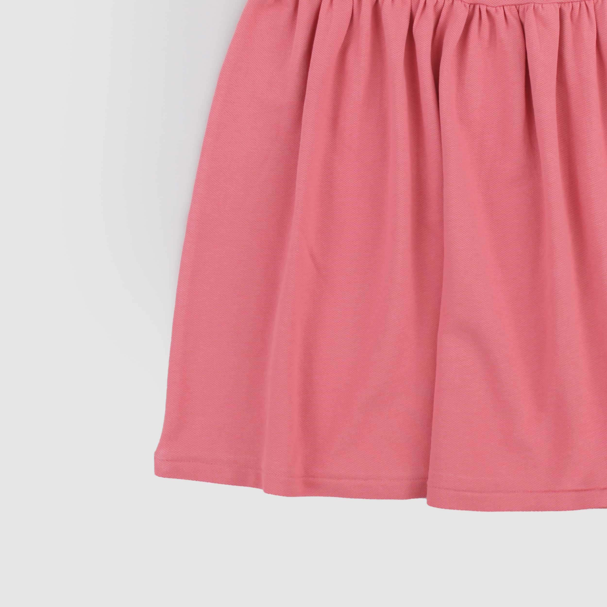 Abito Salmone con Logo Ricamato Firmato RALPH LAUREN