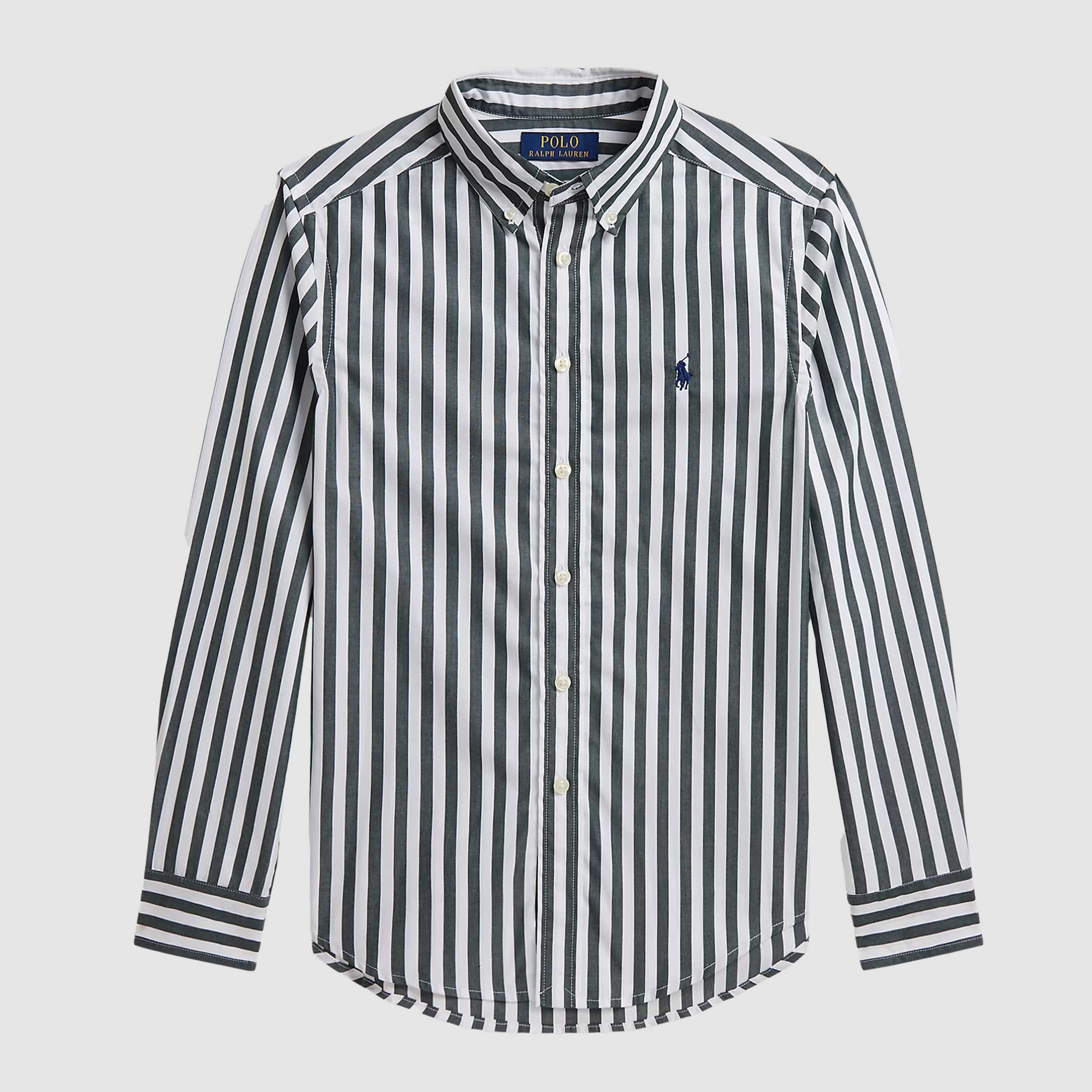 Two-tone Vertical Striped Shirt for Boy by RALPH LAUREN