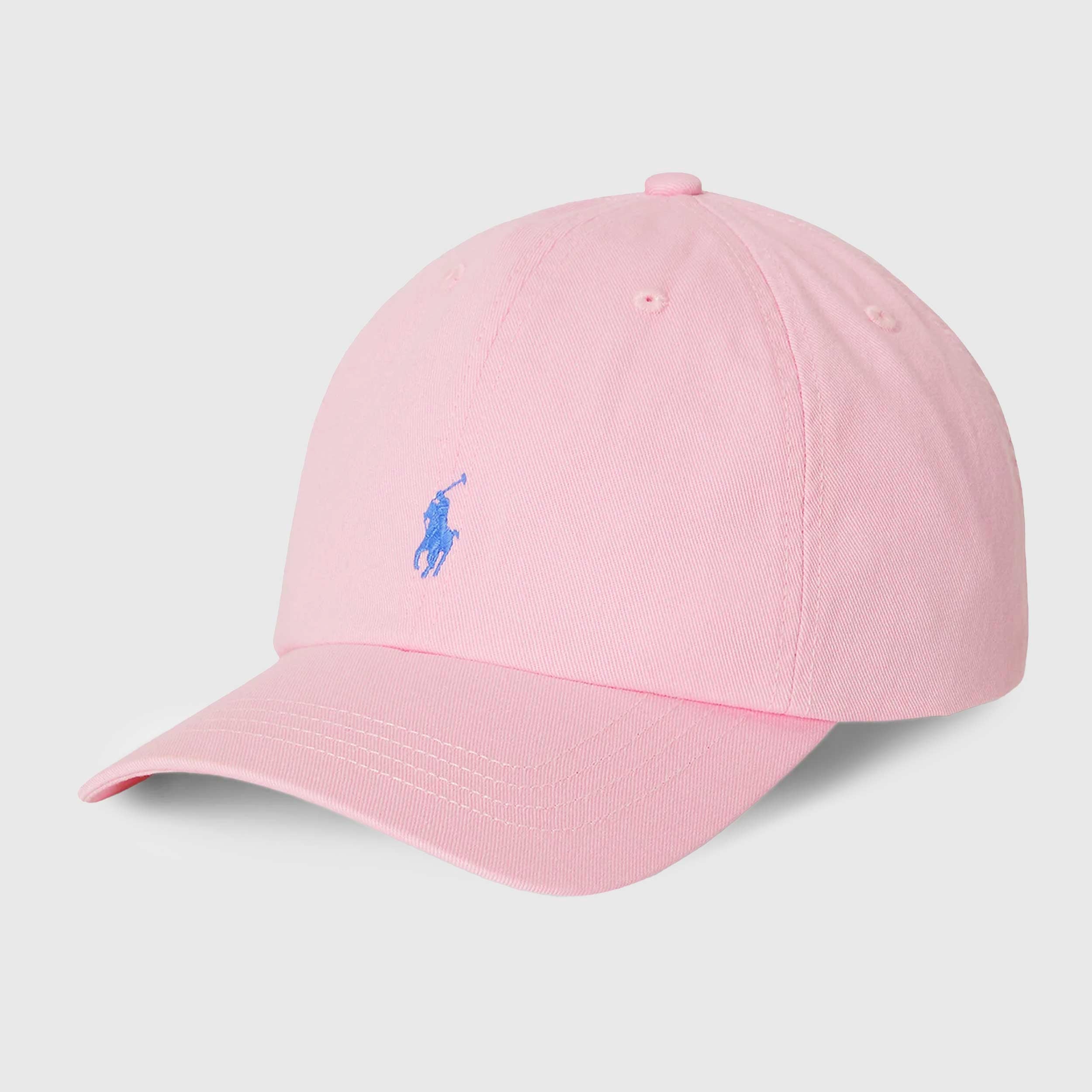 Cappello Rosa con Logo a Contrasto Firmato RALPH LAUREN