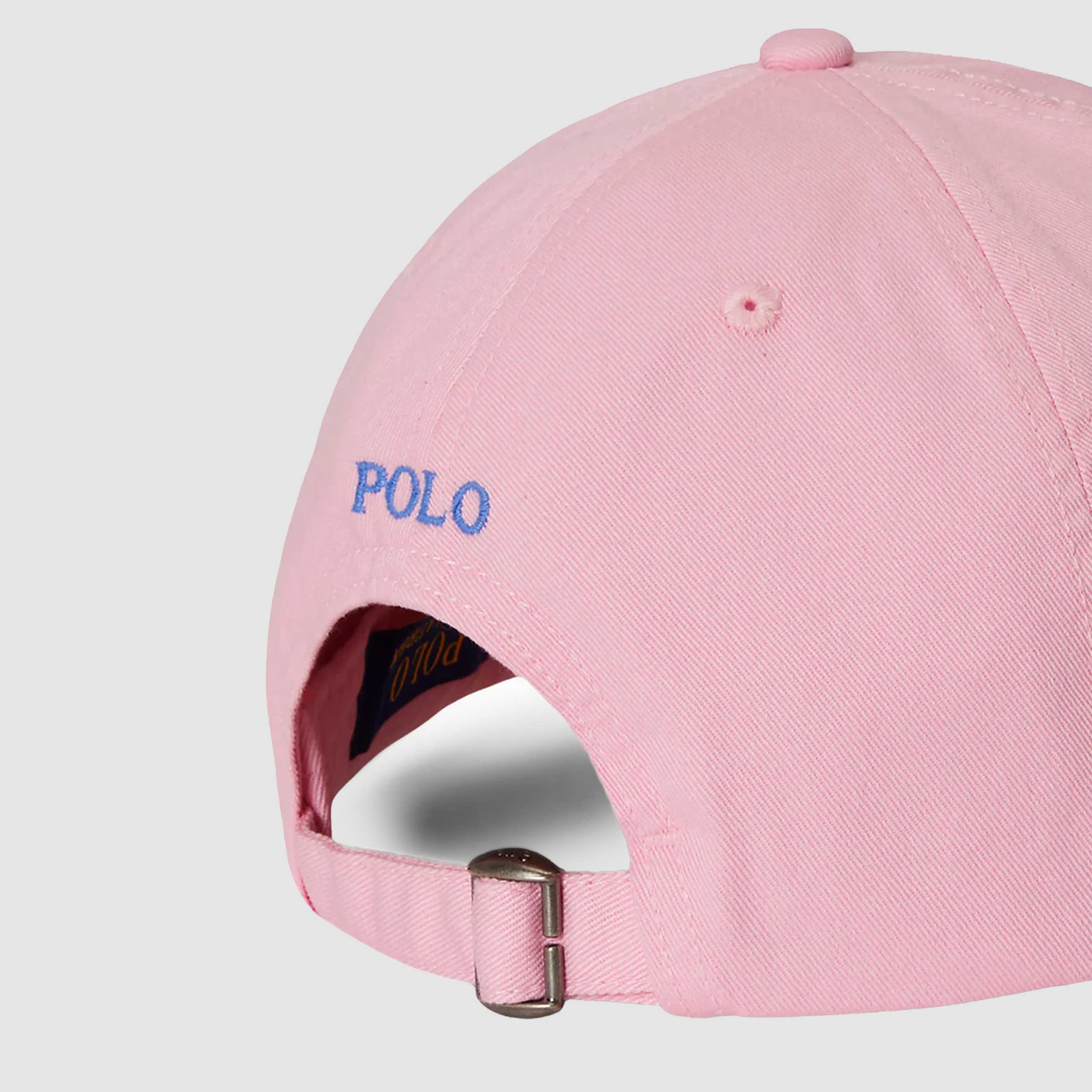 Cappello Rosa con Logo a Contrasto Firmato RALPH LAUREN