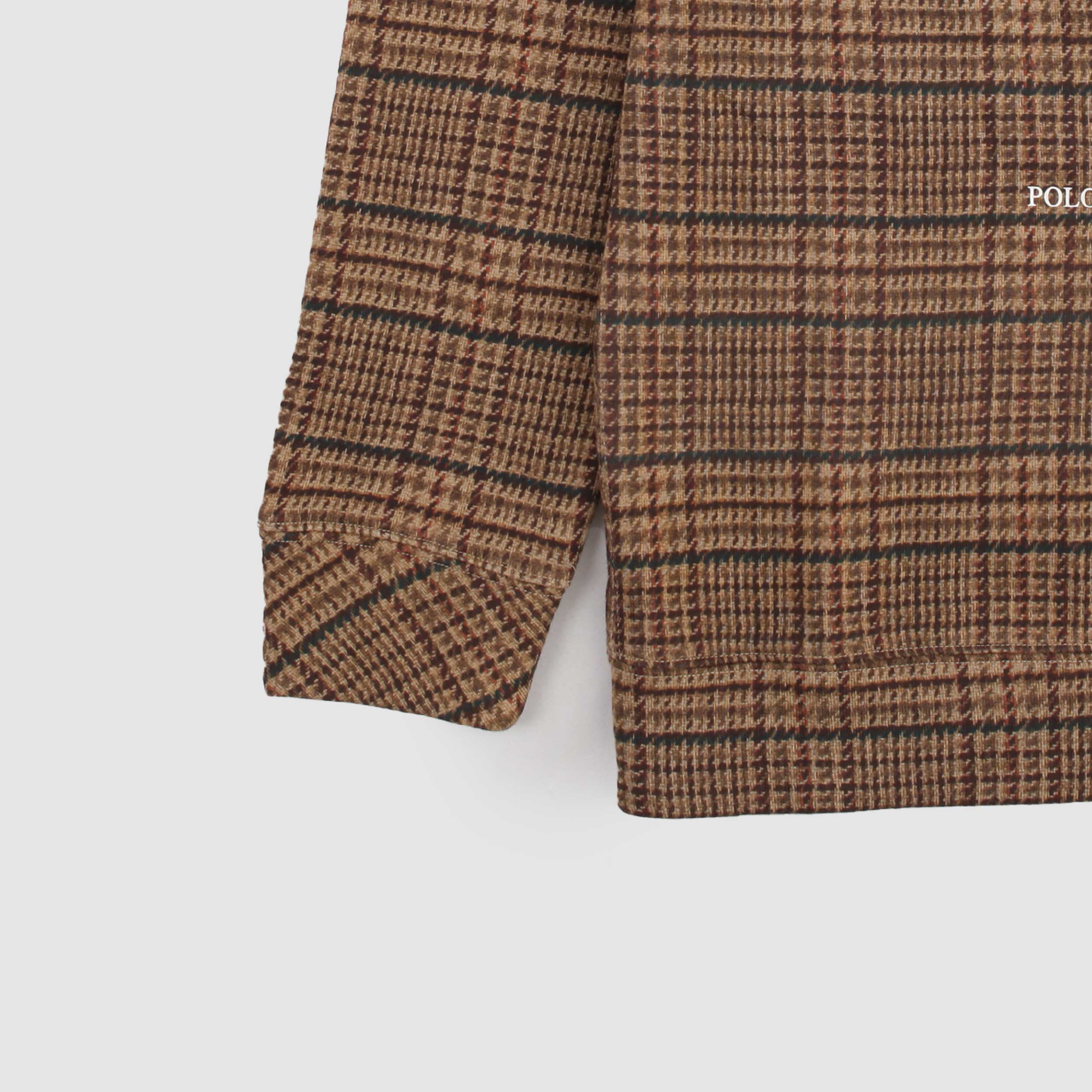 Felpa Beige con Cappuccio e Stampa Iconica By RALPH LAUREN