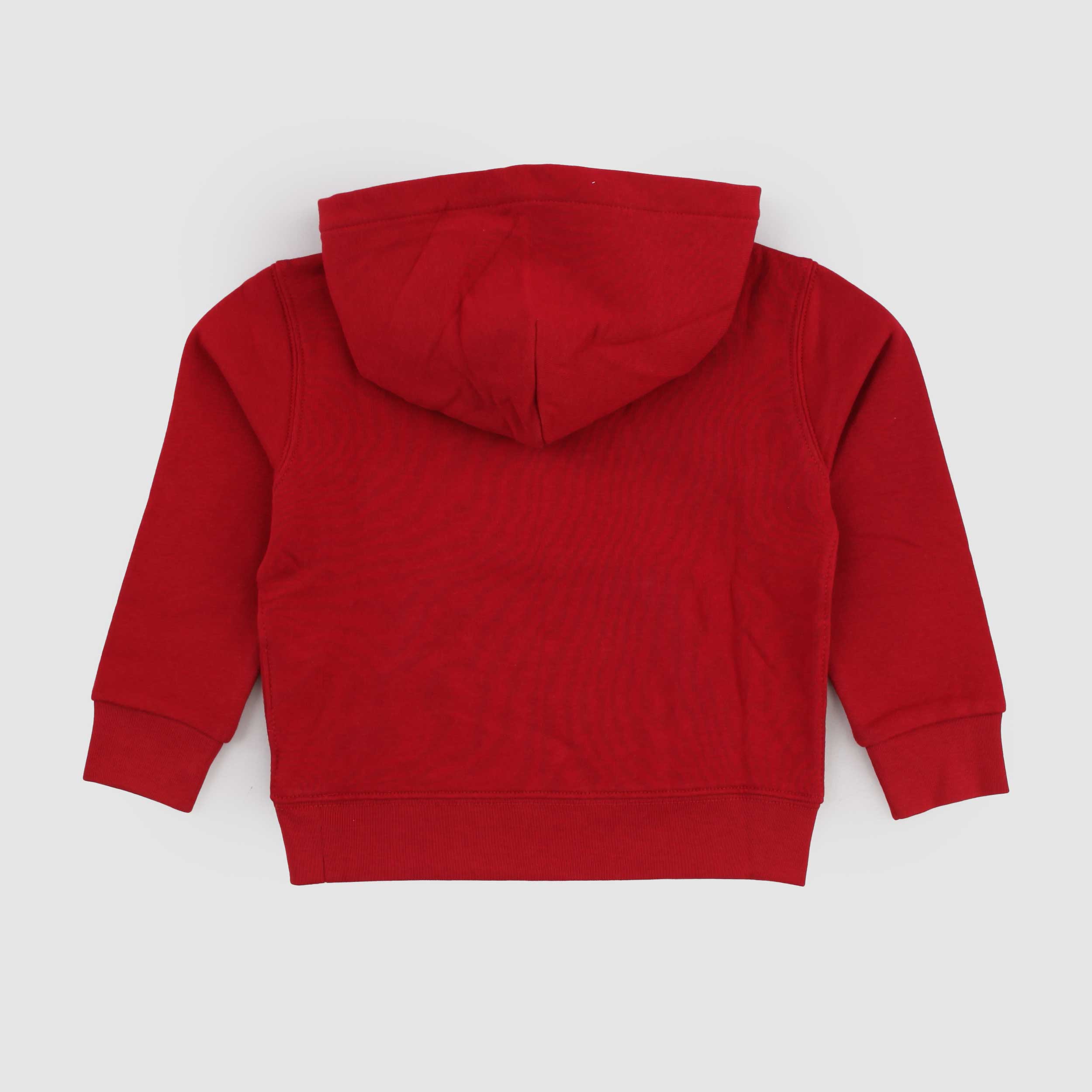 Felpa Rossa con Cappuccio e Logo Ricamato By RALPH LAUREN