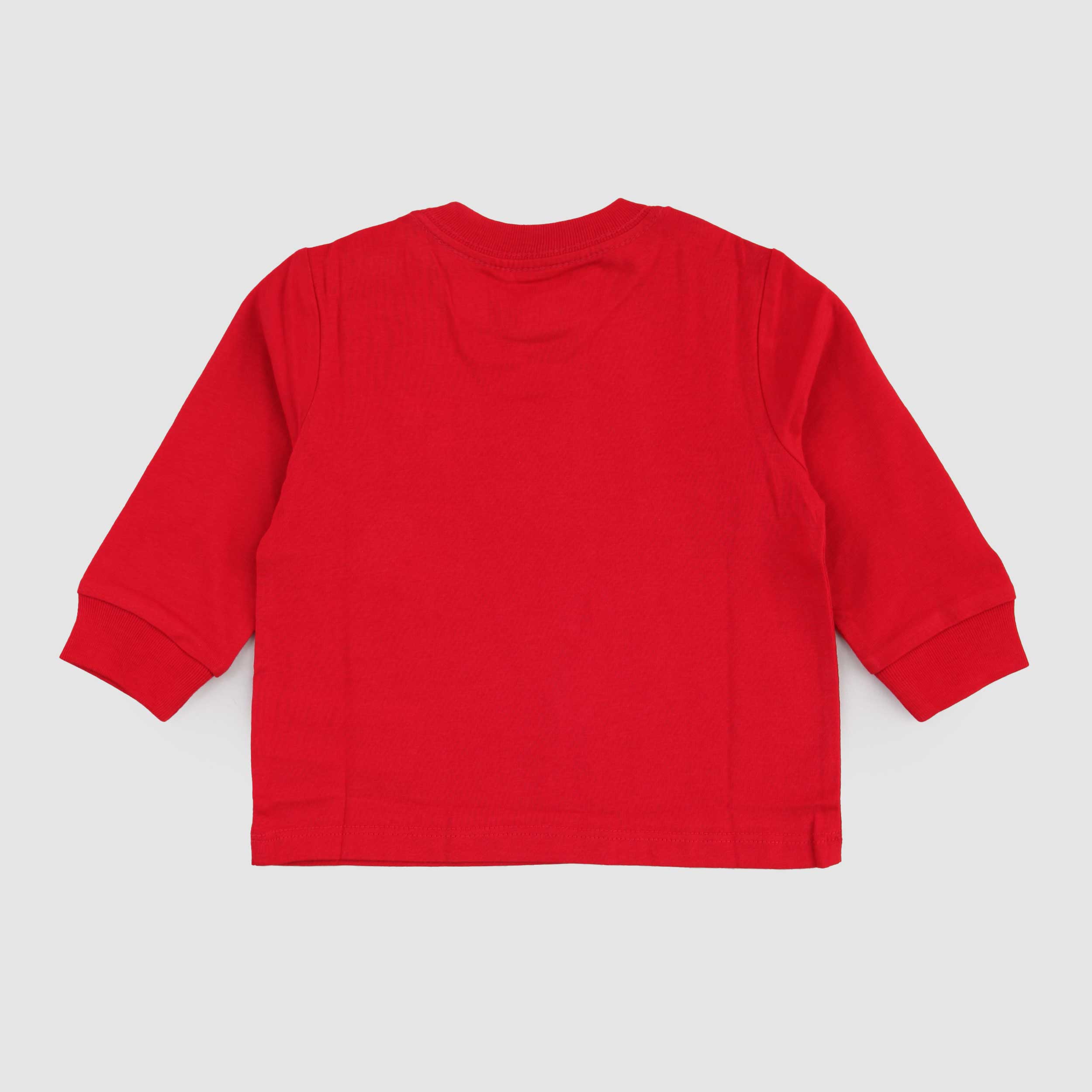 T-shirt Rossa a Manica Lunga Firmata RALPH LAUREN
