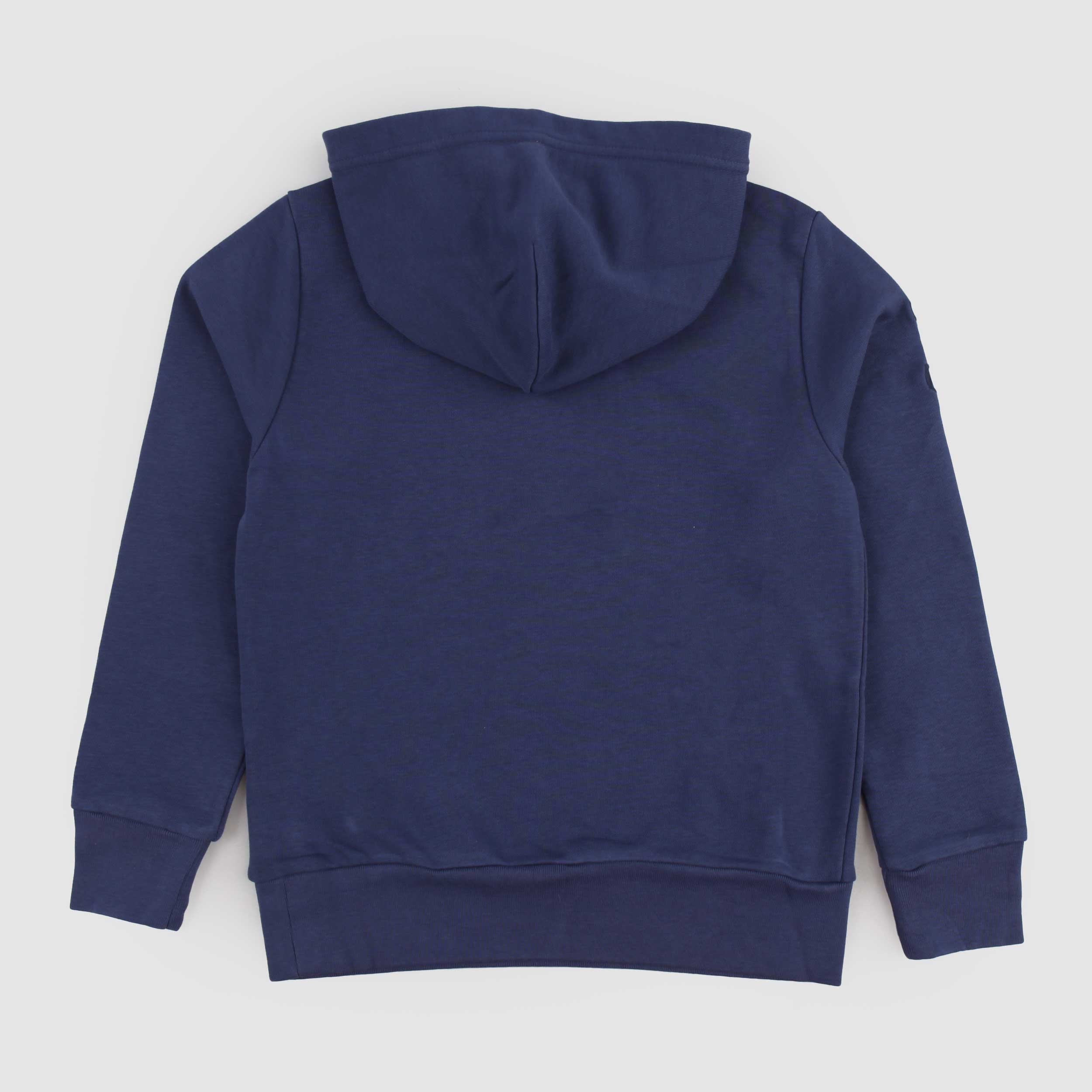 RALPH LAUREN Blue Terry Sweatshirt with Big Pony