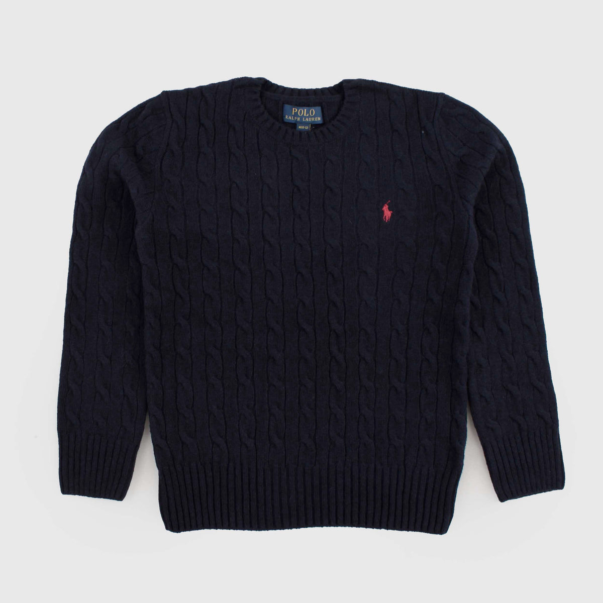 Blue Braided Pullover for Boy by RALPH LAUREN