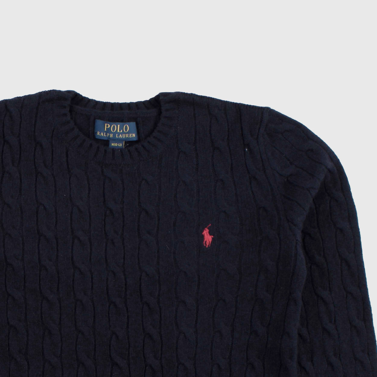 Blue Braided Pullover for Boy by RALPH LAUREN