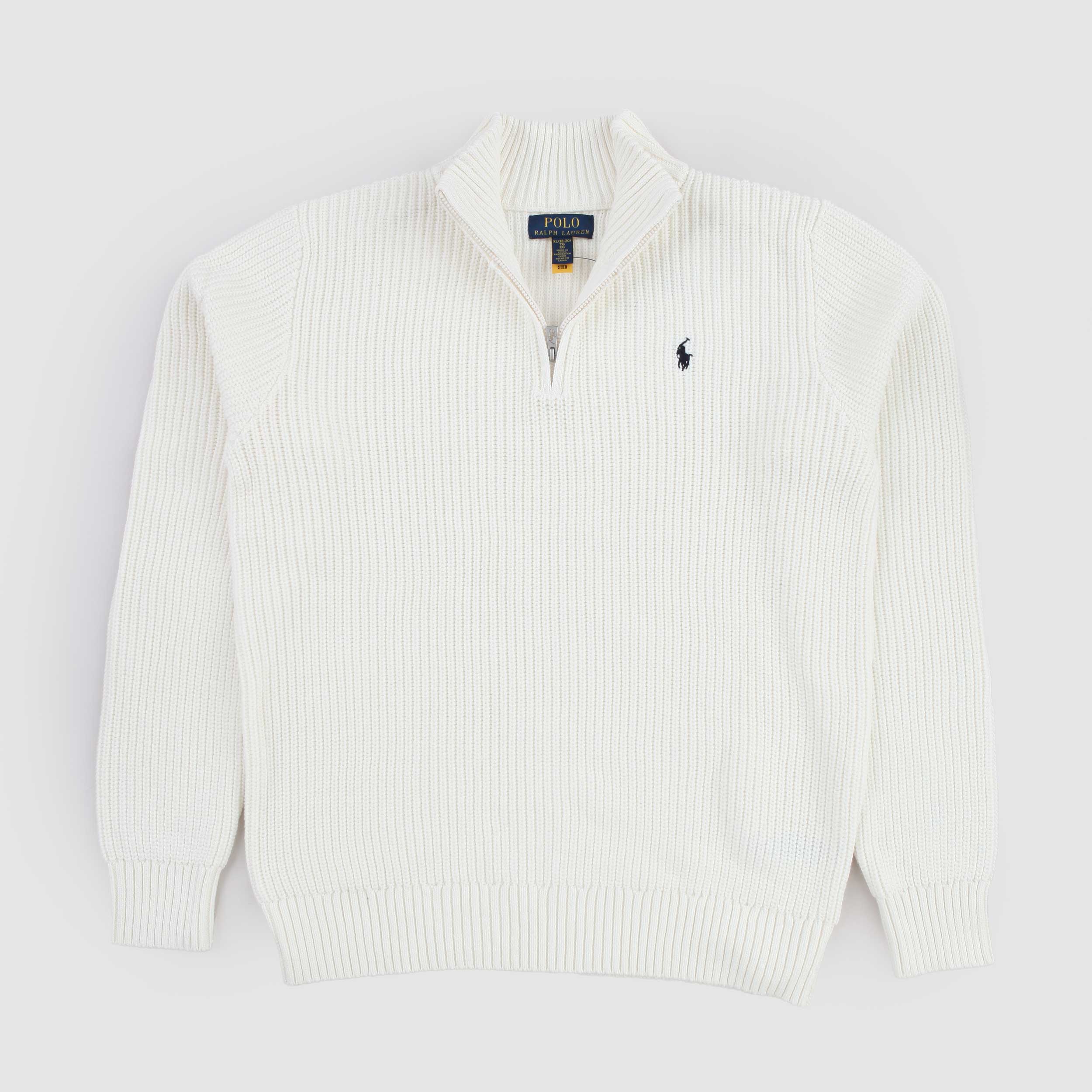 Cardigan Latte Design with Cub Scout Neck By RALPH LAUREN