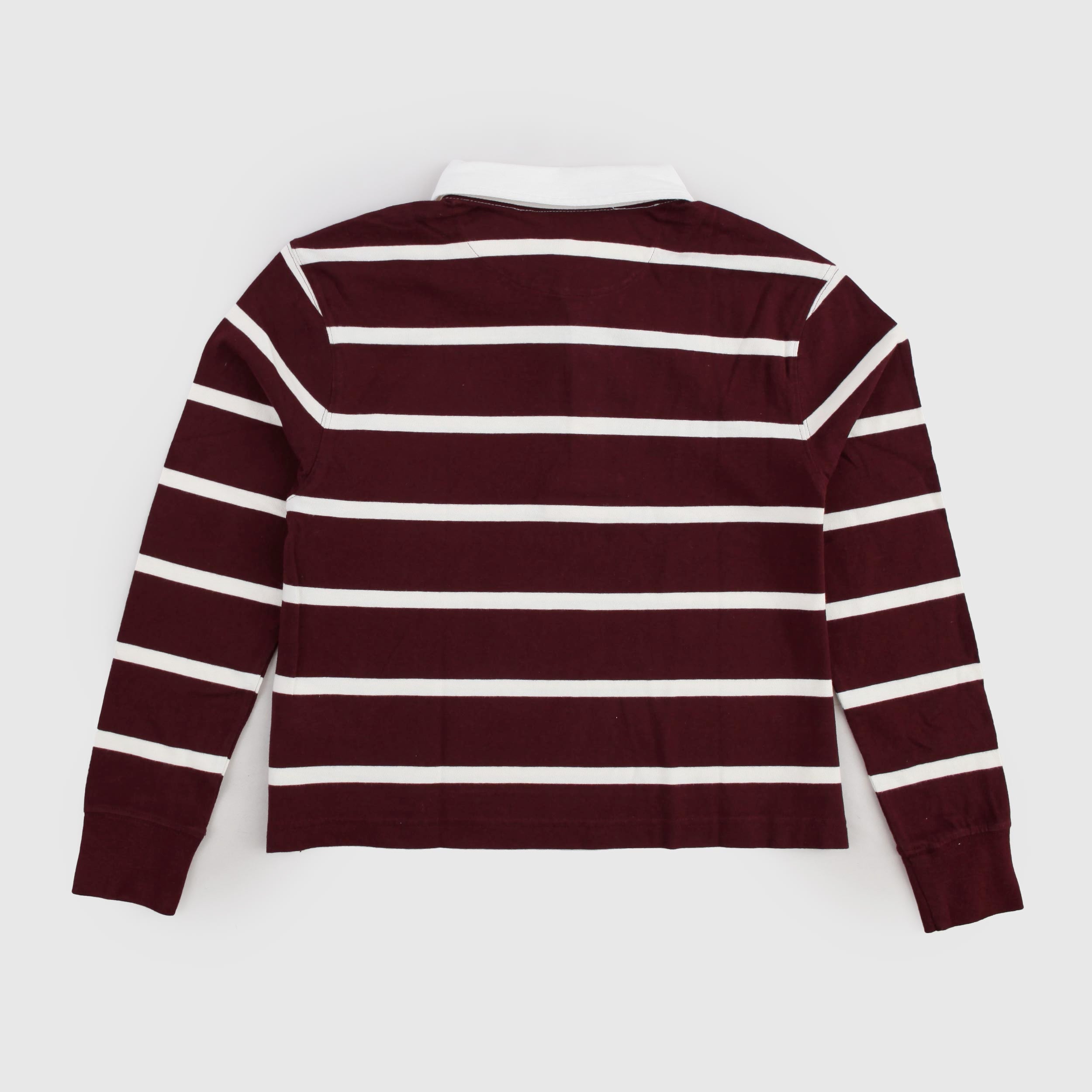 Polo Bicolore a Maniche Lunghe a Righe By RALPH LAUREN