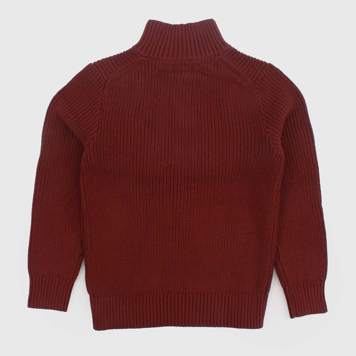 Pullover Prugna con Mezza Zip per Ragazzo by RALPH LAUREN