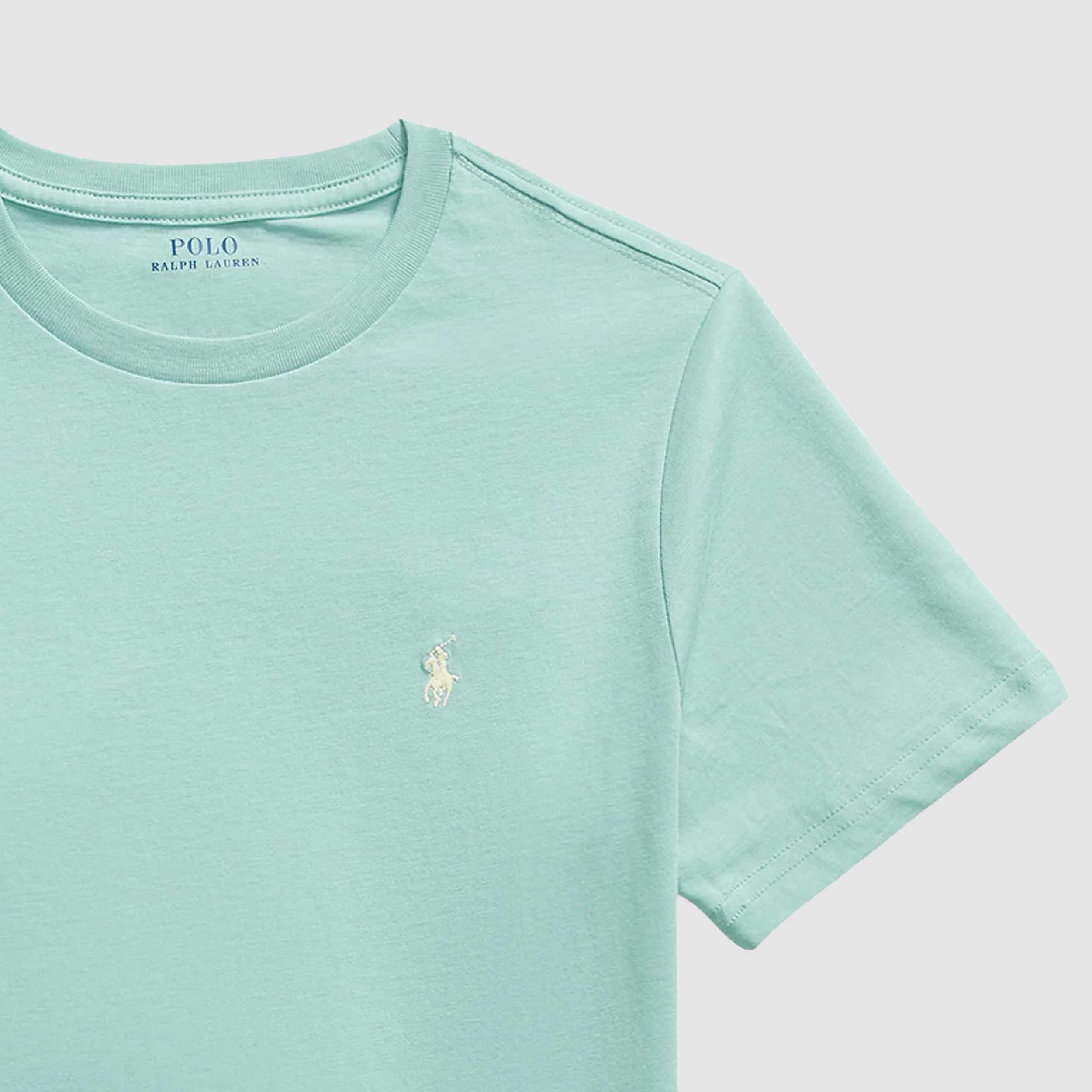 T-shirt Verde Pastello Firmata RALPH LAUREN