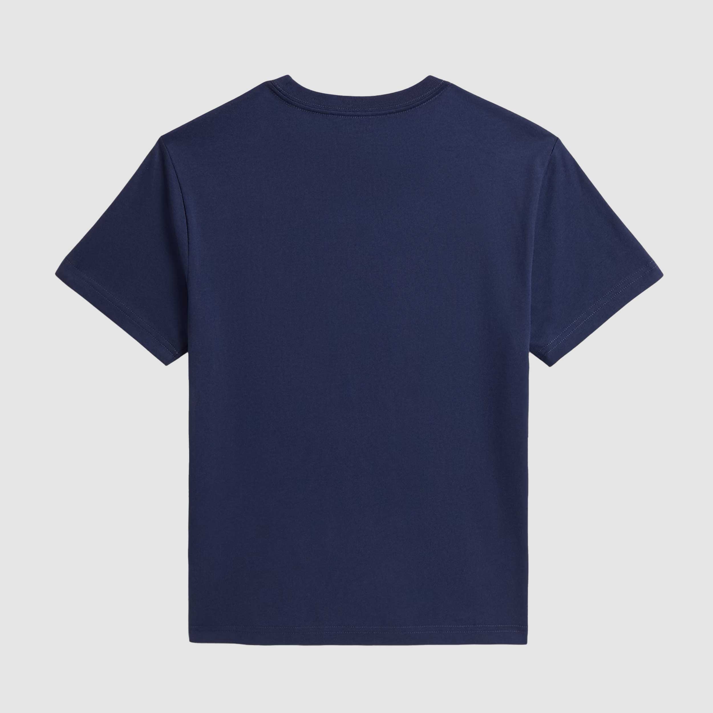 Blue Half Sleeve T-shirt for Boy Signed RALPH LAUREN