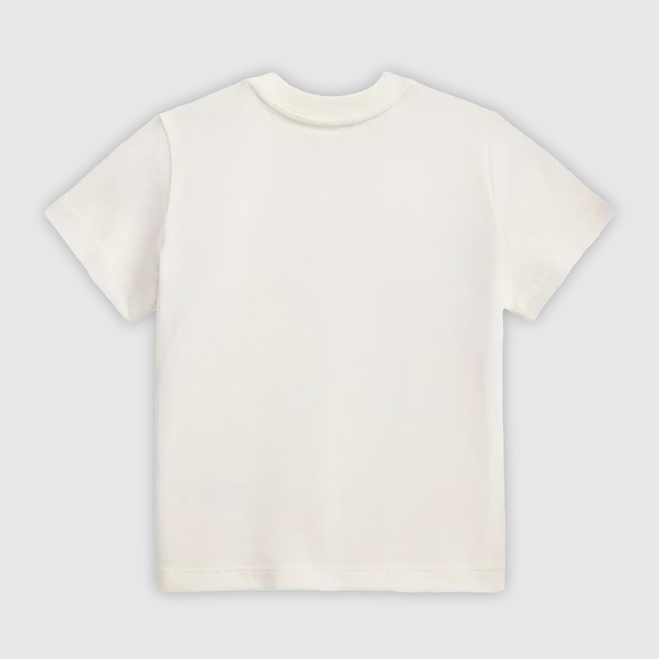 White T-shirt with pony print by RALPH LAUREN