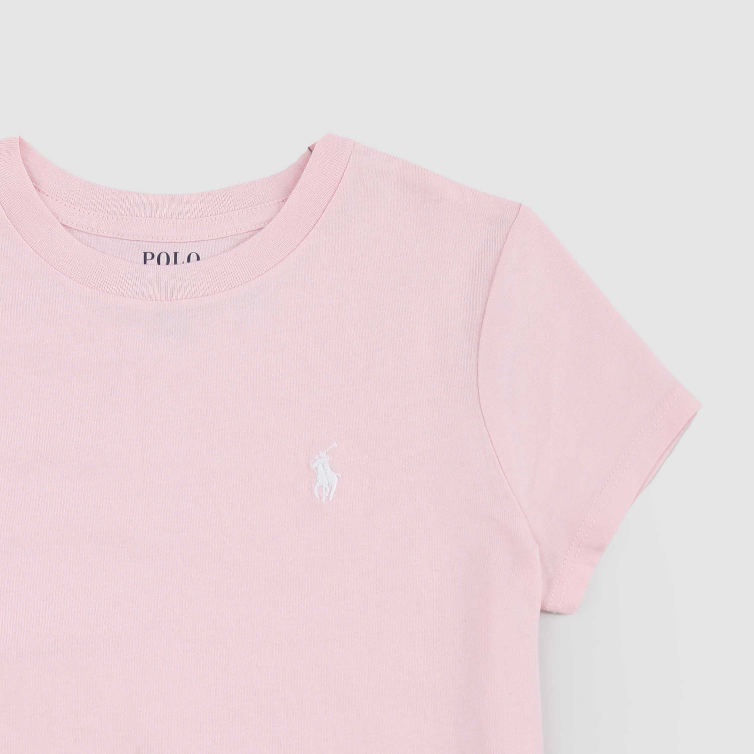 T-shirt Rosa Chiaro Firmata RALPH LAUREN