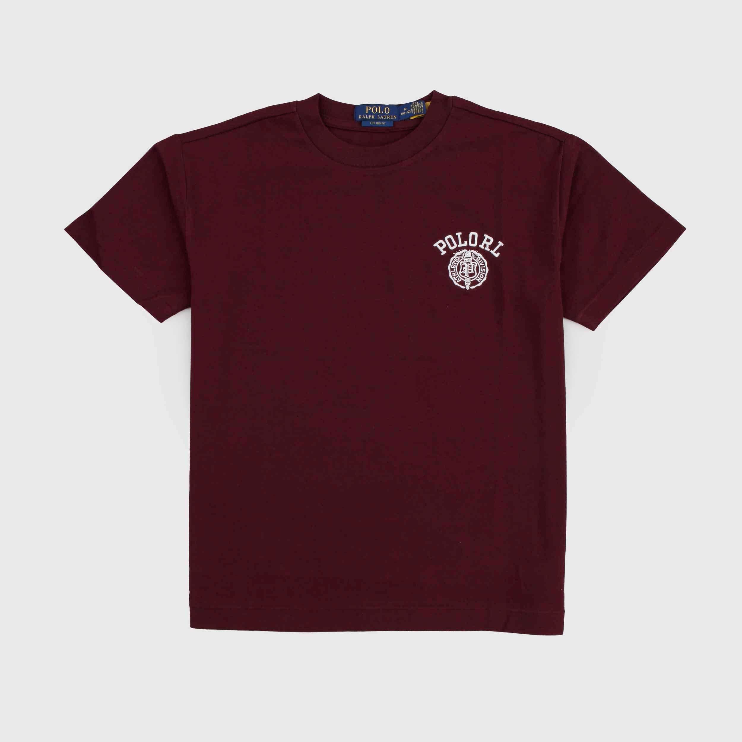 T-shirt Color Vinaccio a Mezza Manica By RALPH LAUREN