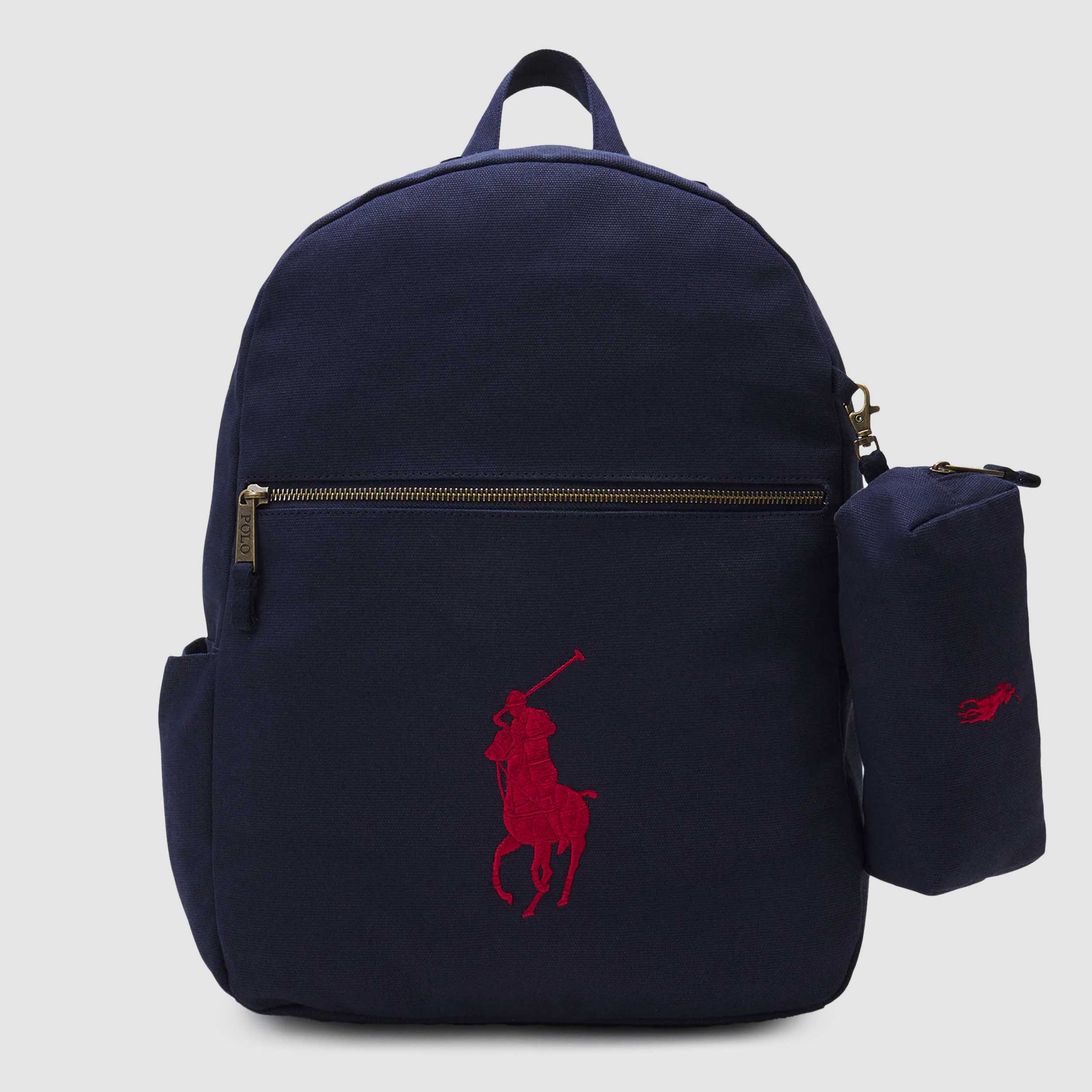 Zaino Blu con Singolo Scomparto Firmato RALPH LAUREN