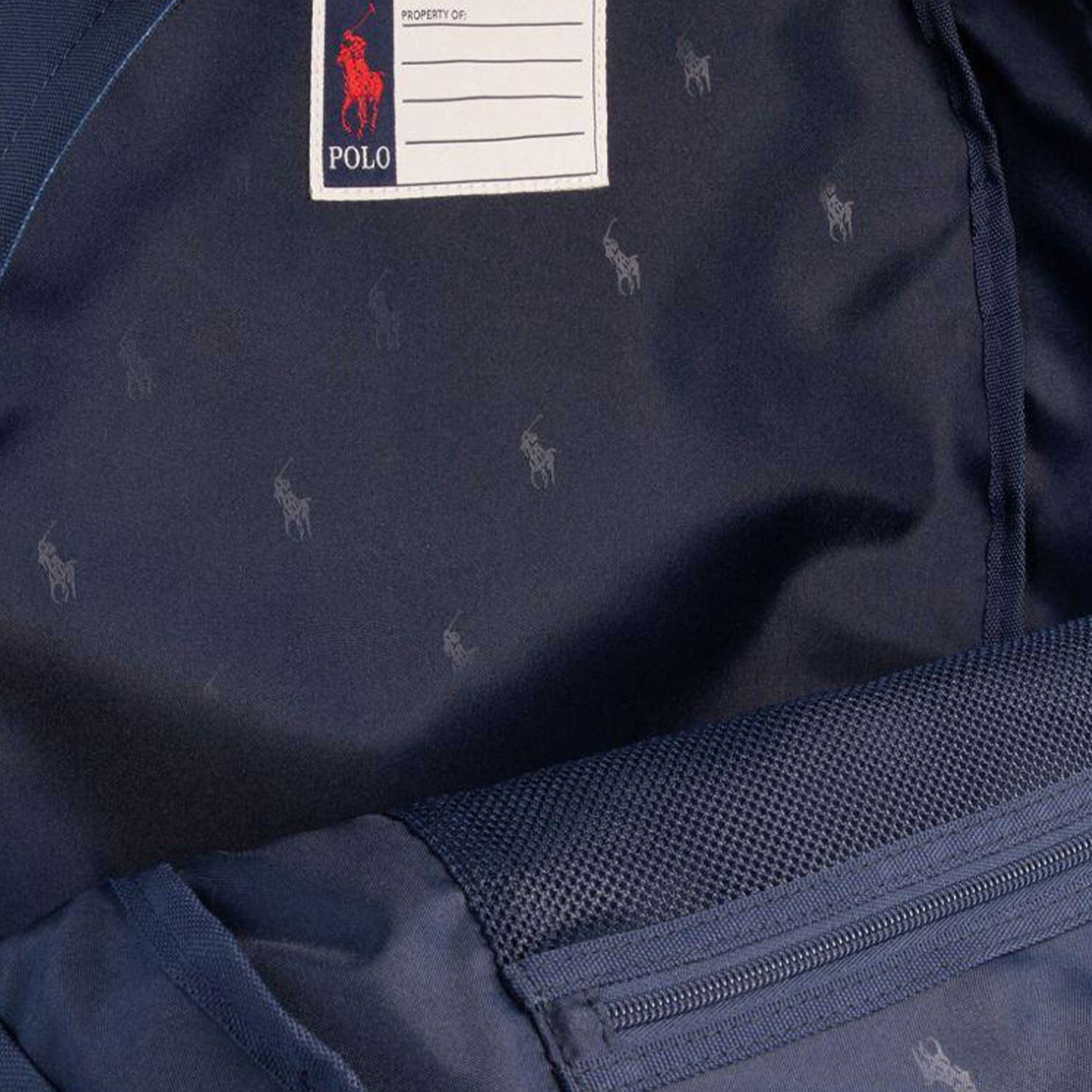 Borsone Blu con Stemma Rosso Firmato RALPH LAUREN