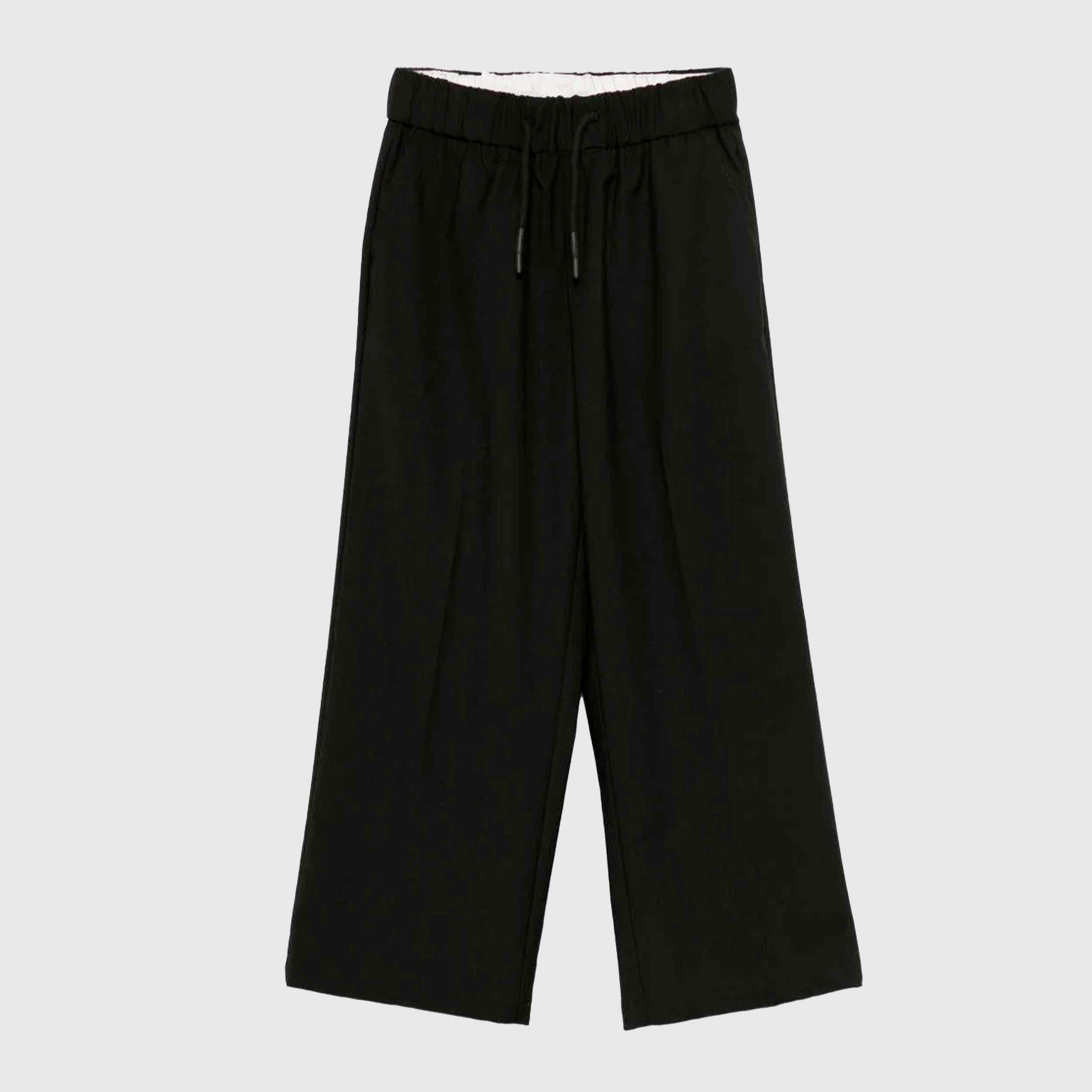 Pantalone Nero con Tasca a Toppe Firmato JOHN RICHMOND