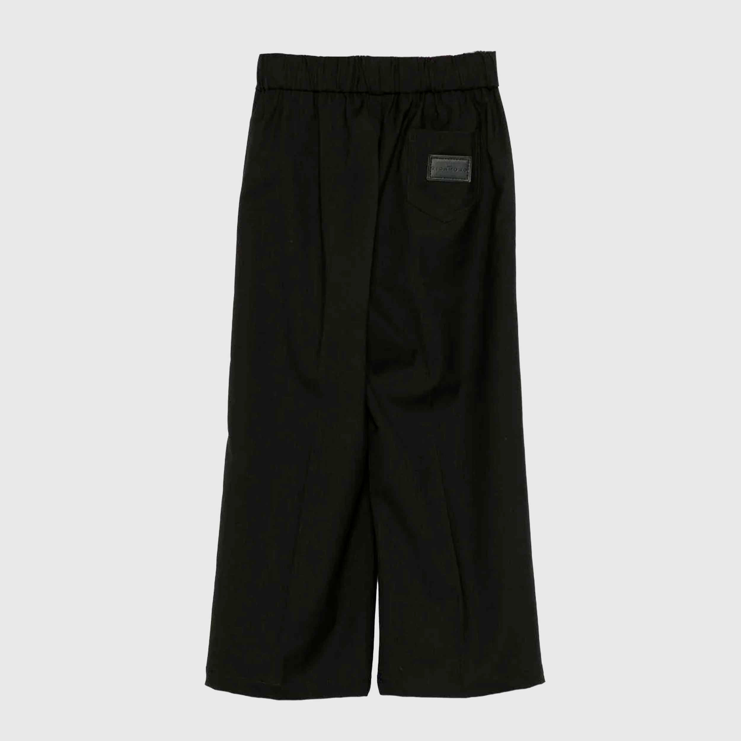 Pantalone Nero con Tasca a Toppe Firmato JOHN RICHMOND