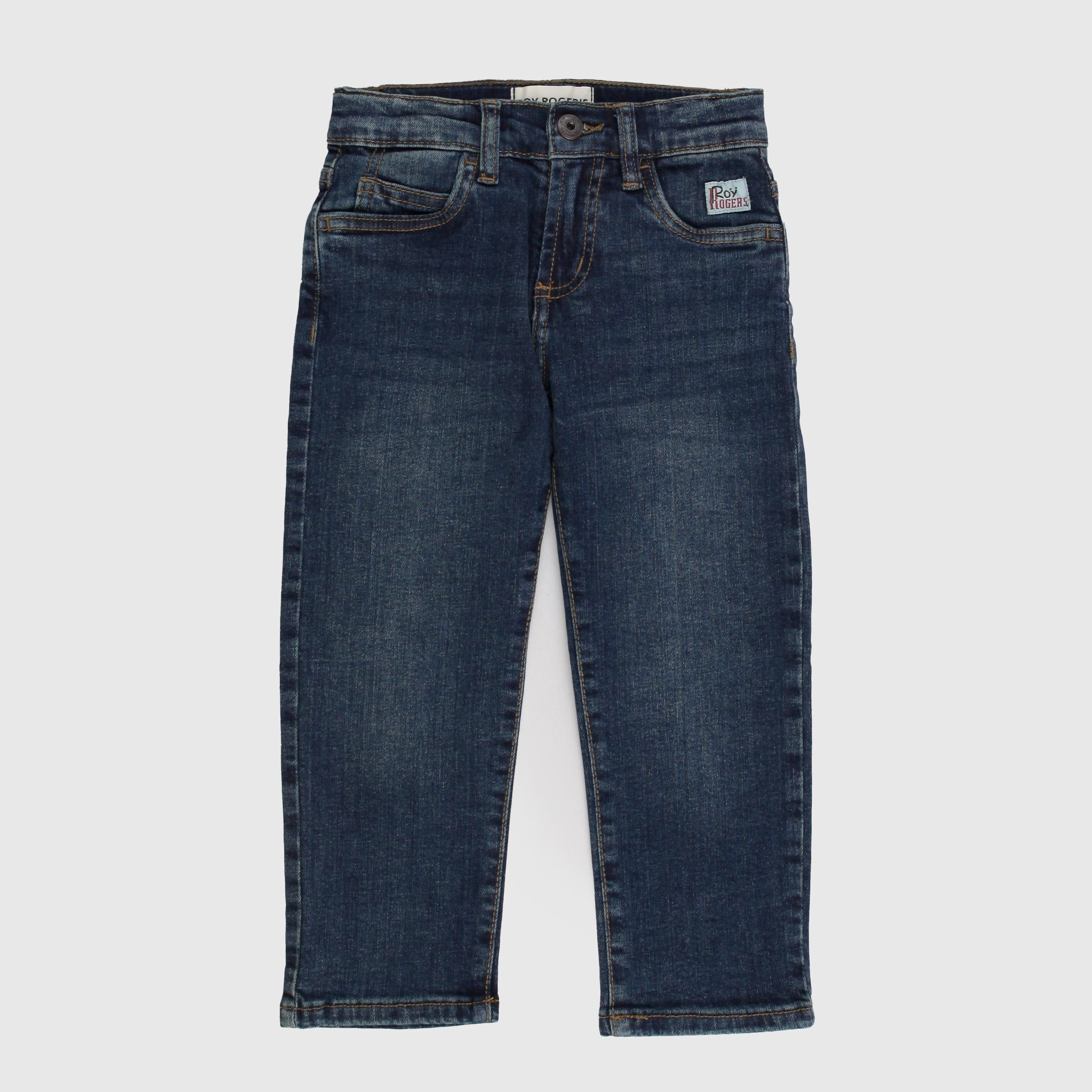 Jeans Denim Blu Scuro con Coulisse Firmato ROY ROGERS