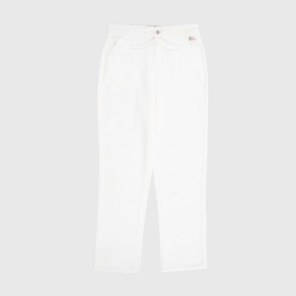 White Velvet Trousers for Boy by ROY ROGERS