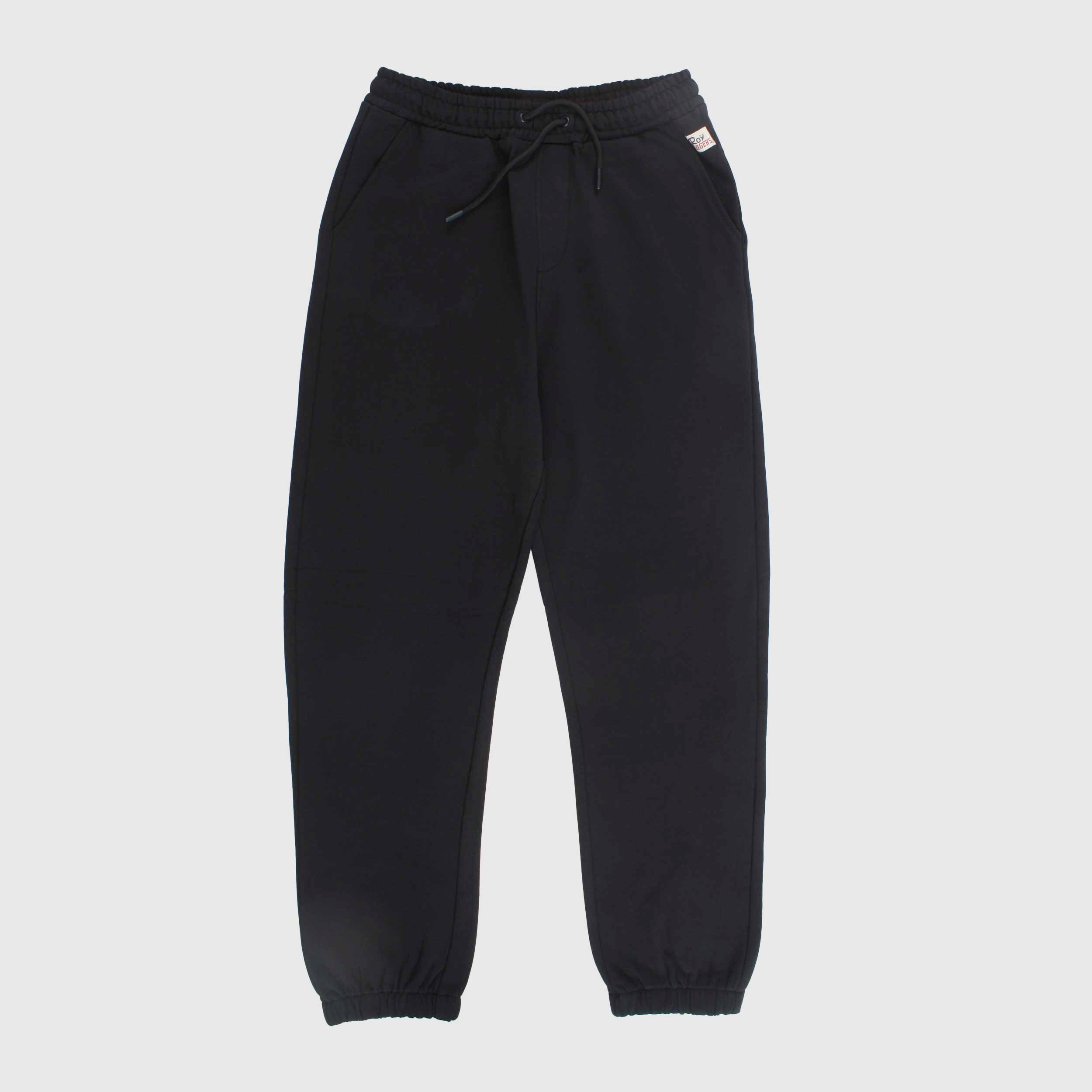 Pantalone Tuta Nero in Cotone per Ragazzo by ROY ROGERS