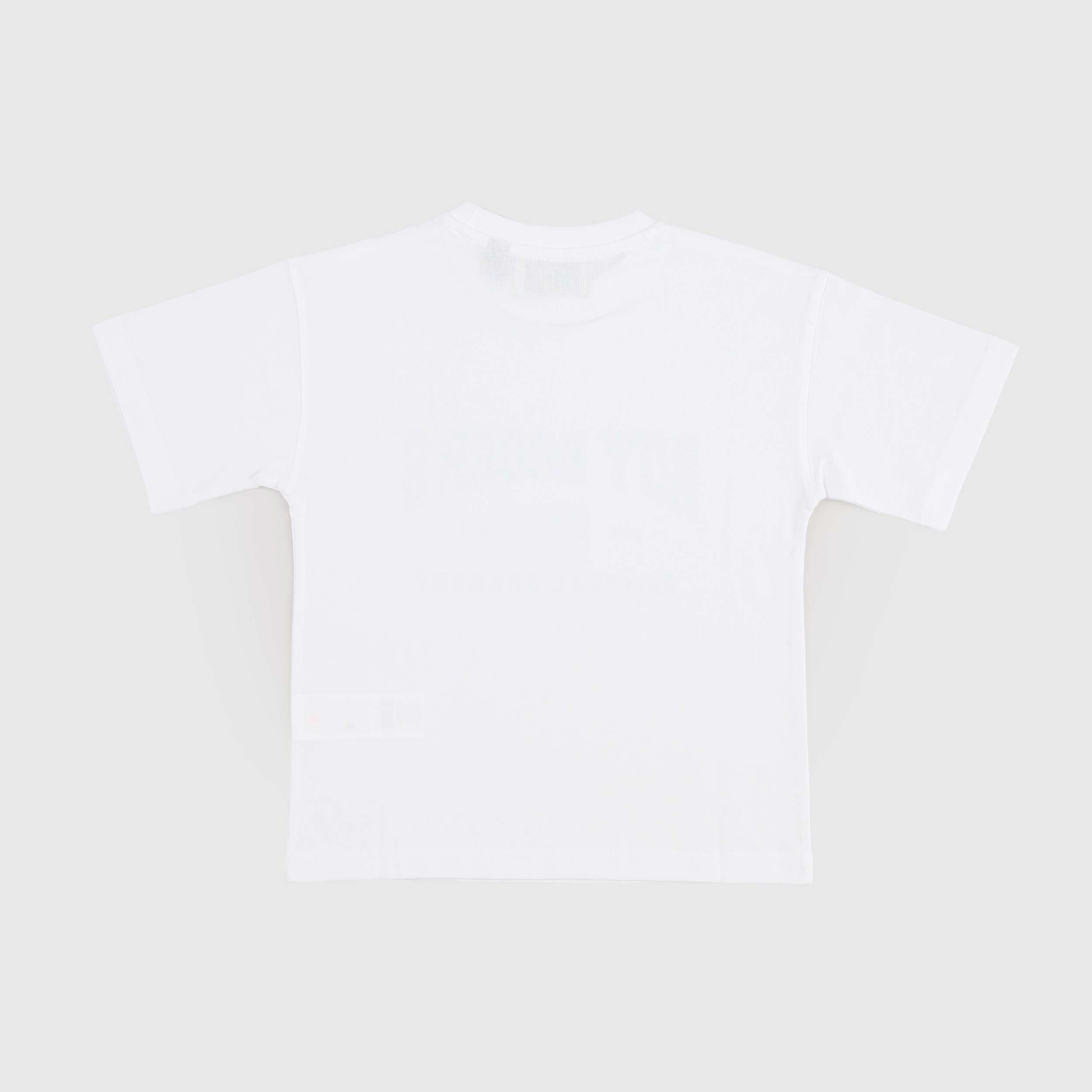 White T-shirt with Iconic ROY ROGERS Signature