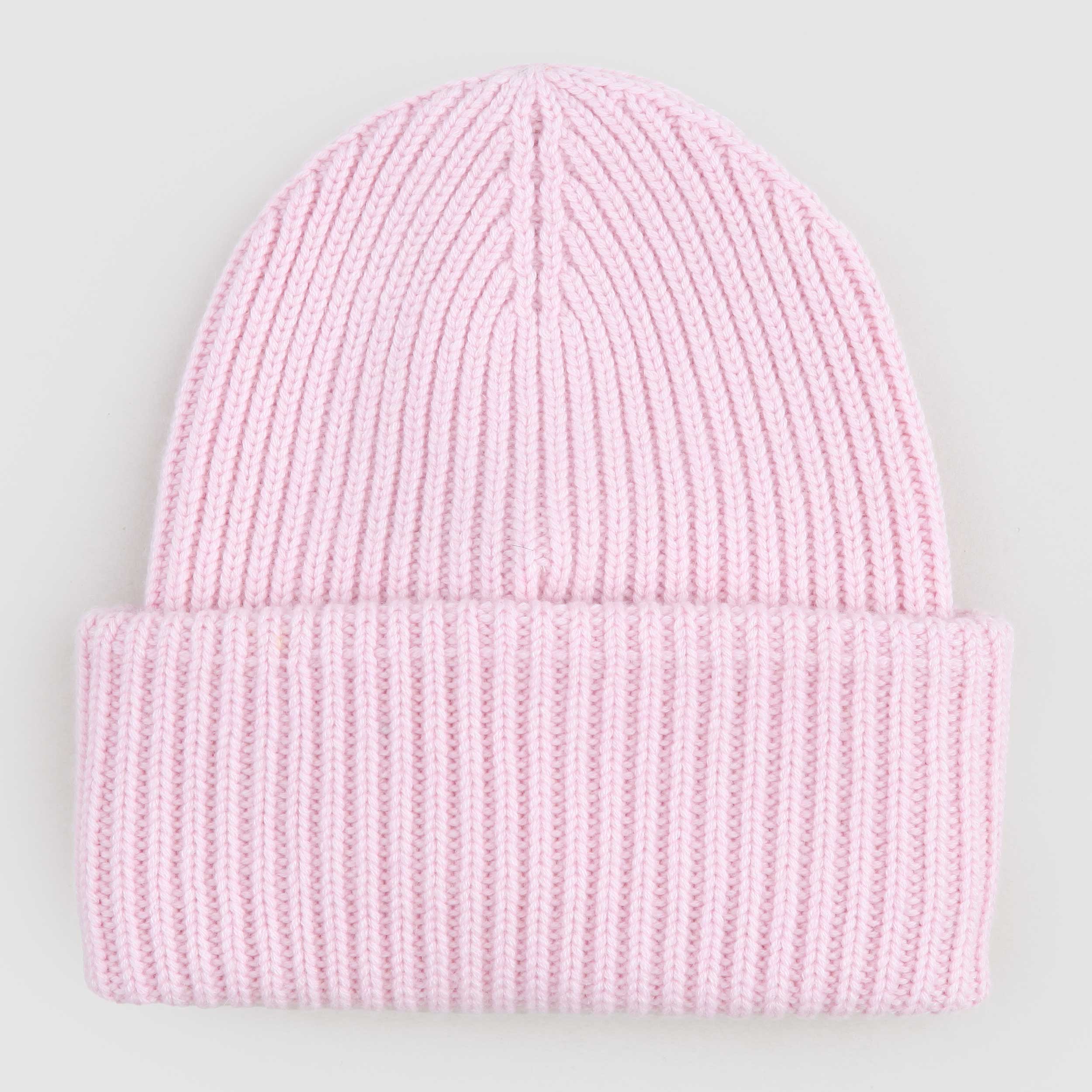 MC2 SAINT BARTH Berry Ribbed Pink Beanie 