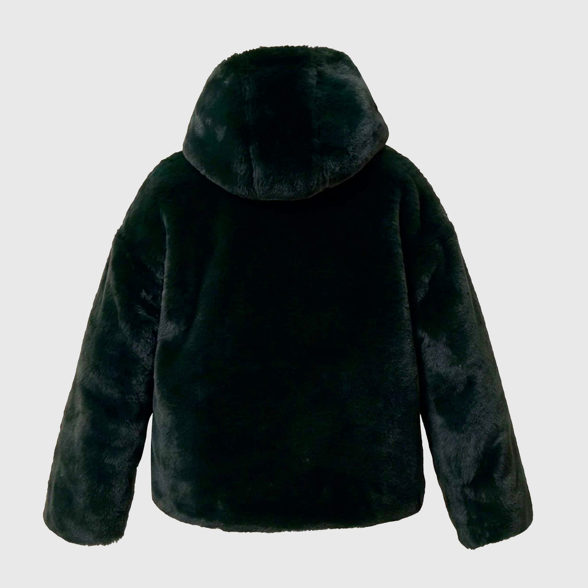 Cappotto Reversibile Verde in Pelliccia Akiko per Ragazza SAVE THE DUCK