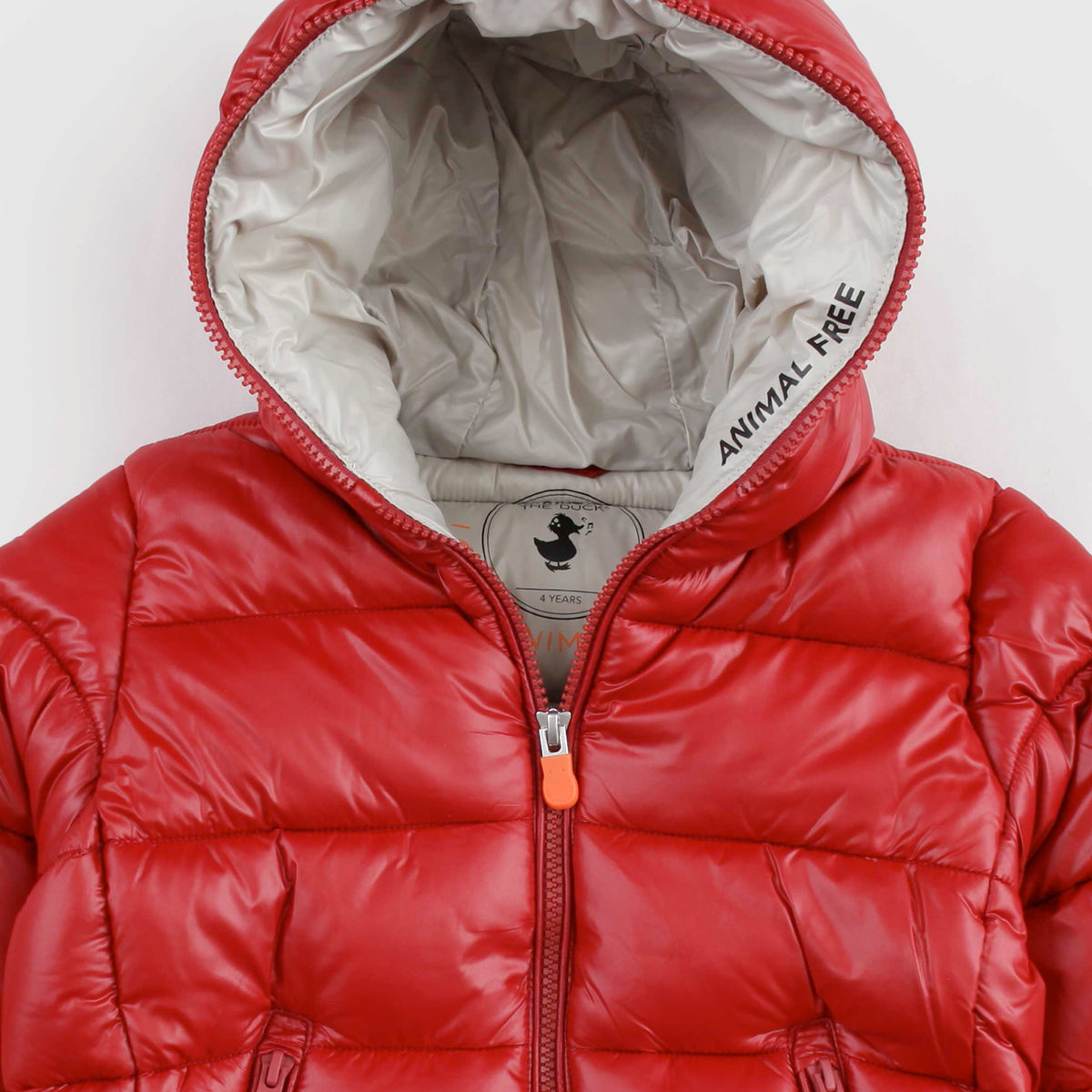 Piumino Rosso Kate per Bambina SAVE THE DUCK