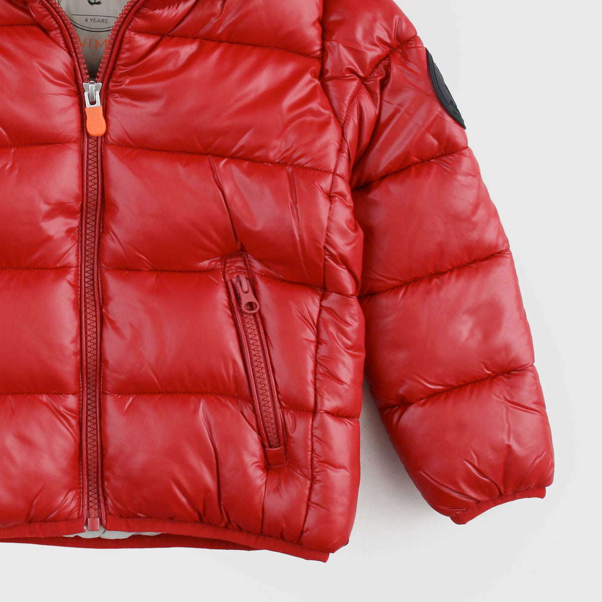 Piumino Rosso Kate per Bambina SAVE THE DUCK
