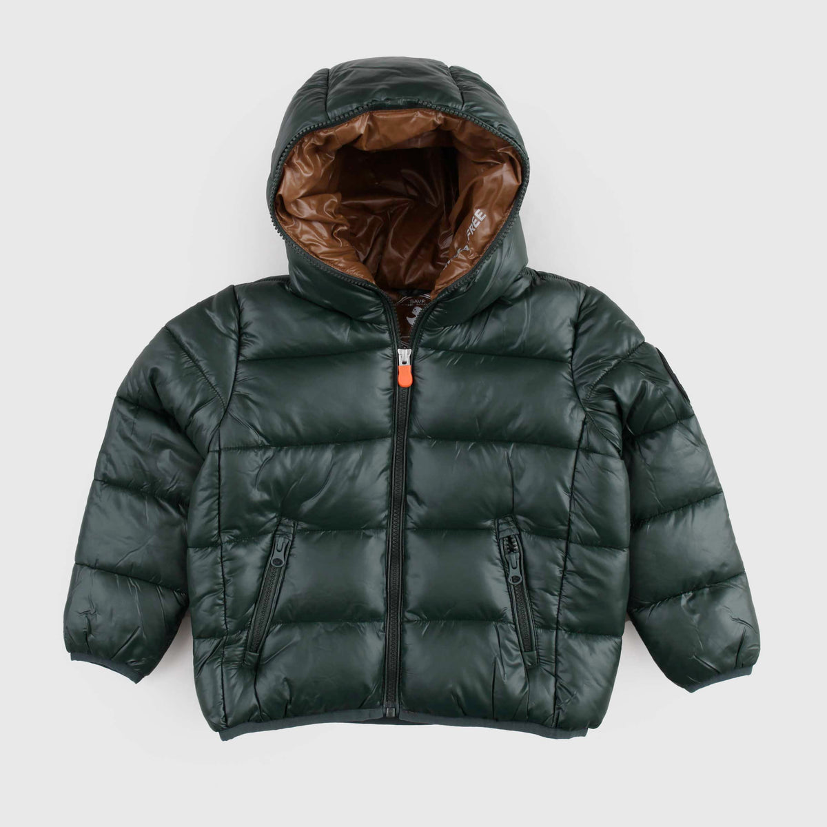 Piumino Verde Scuro Kate per Bambina SAVE THE DUCK