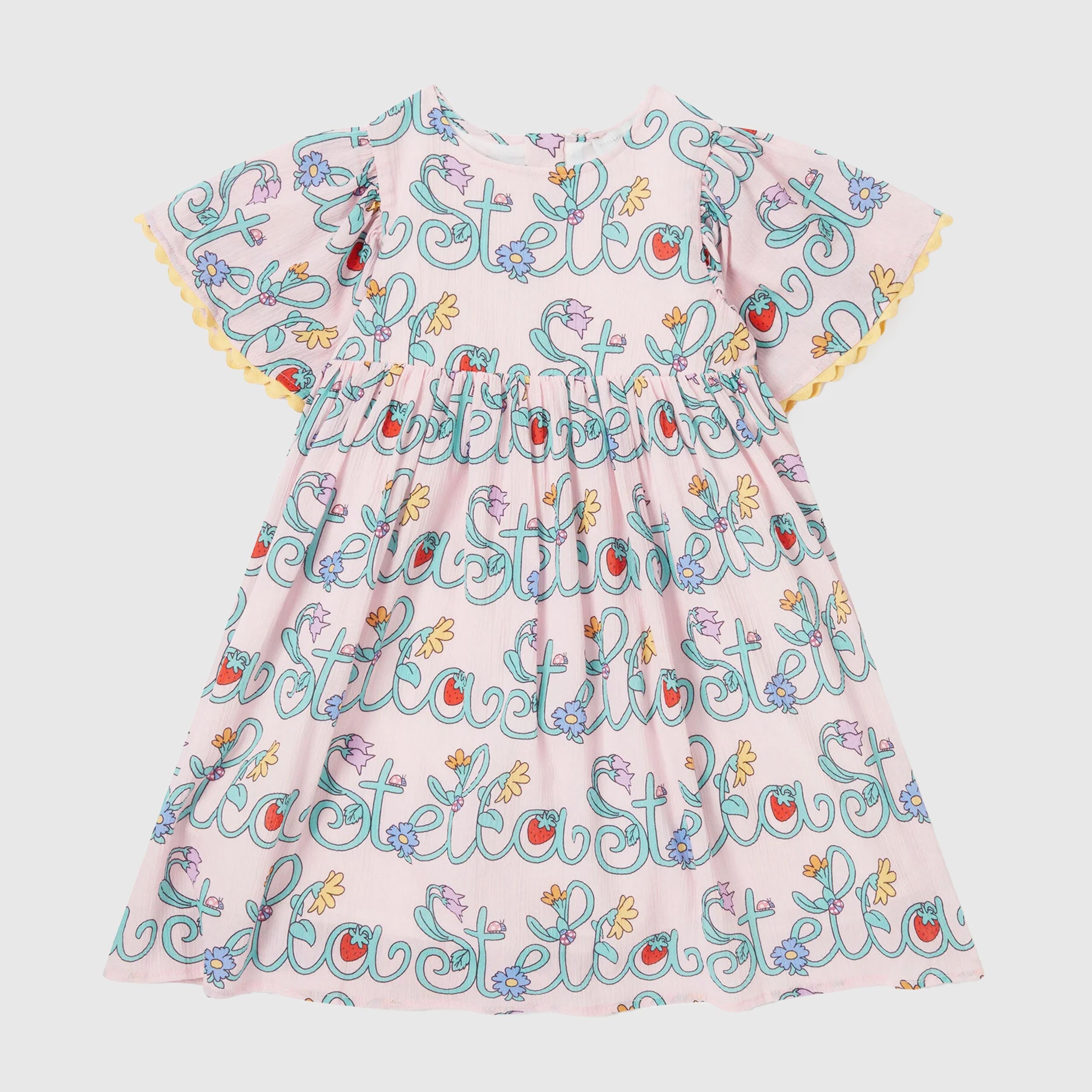 STELLA MCCARTNEY Crew Neck Half Sleeve Dress