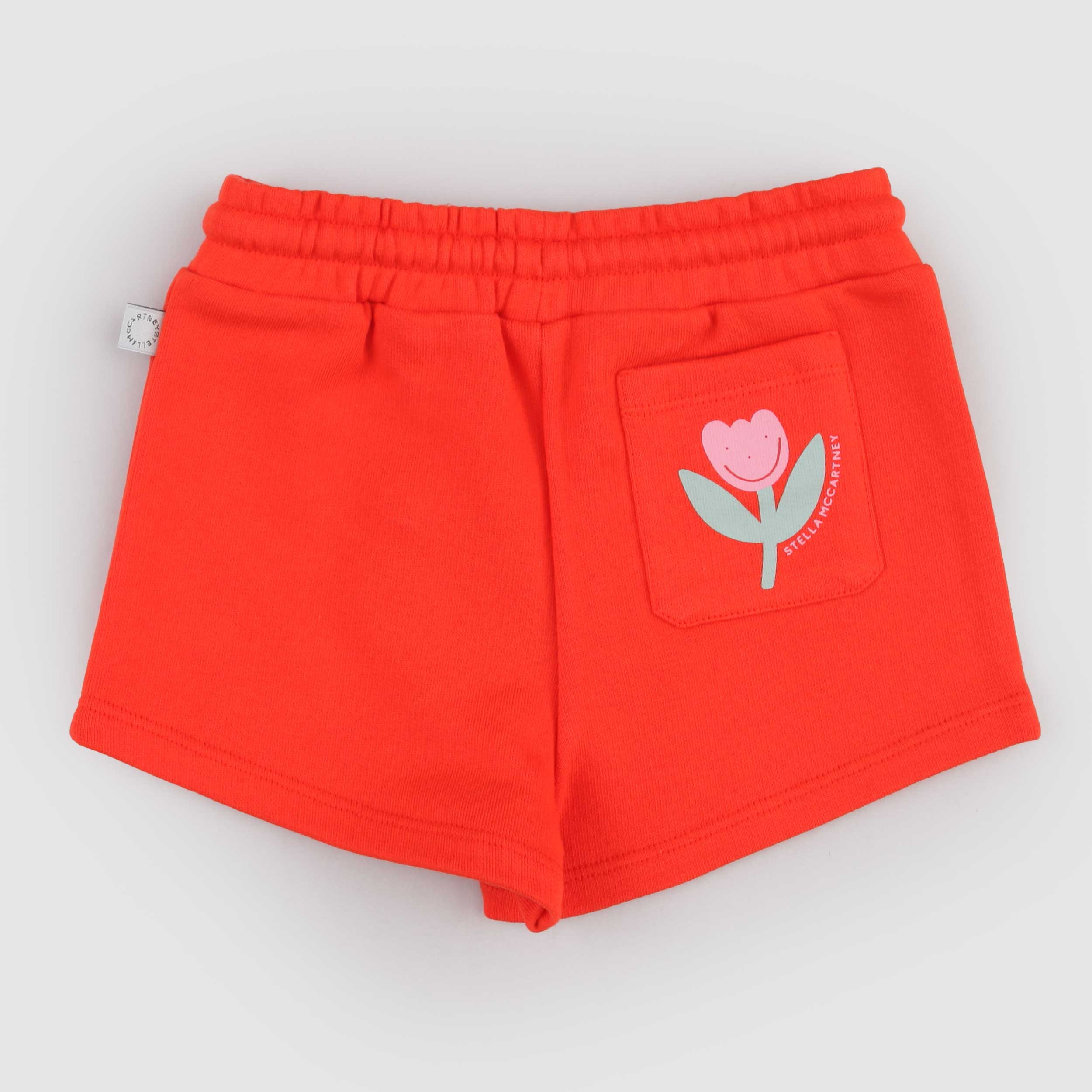 STELLA MCCARTNEY Orange Print Shorts