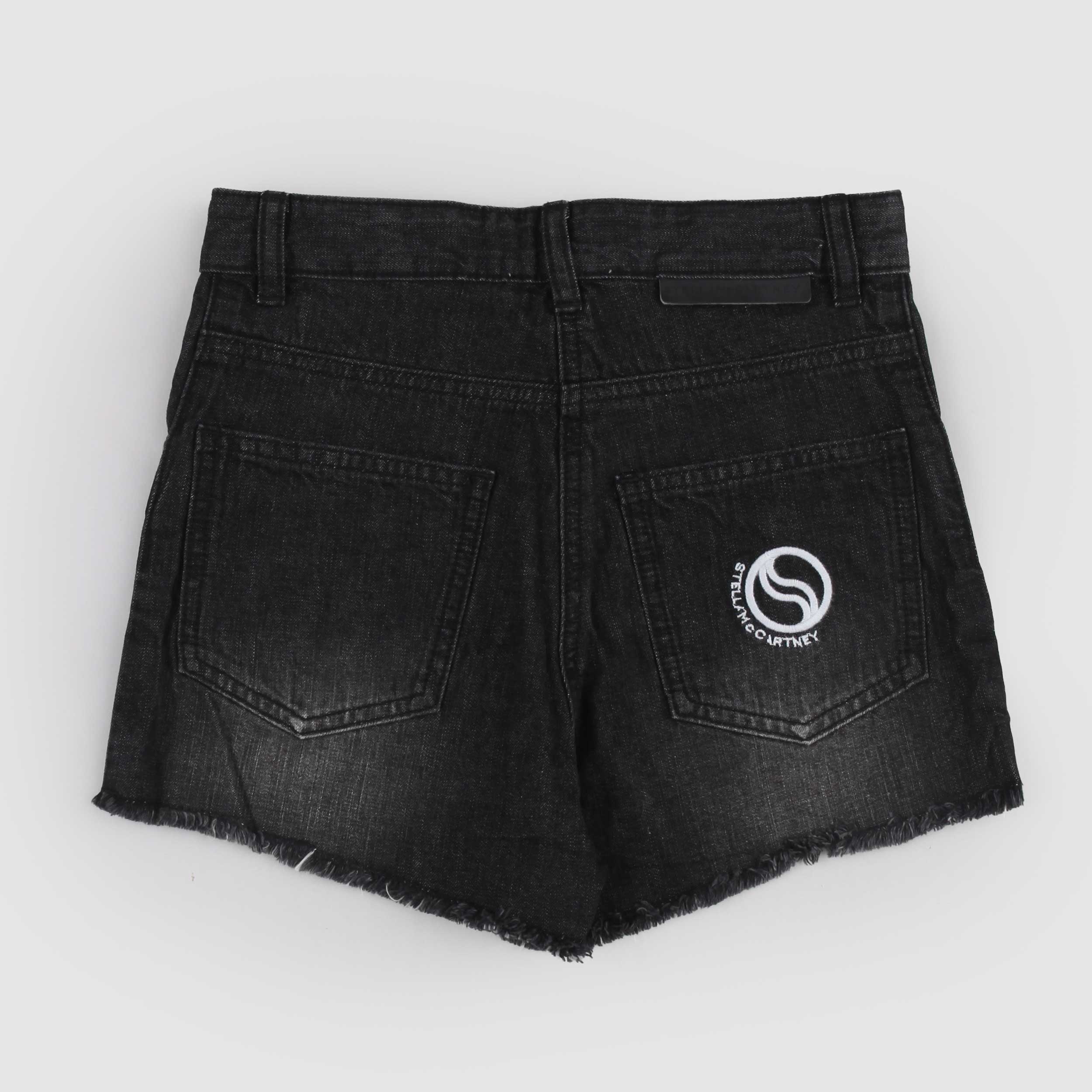 STELLA MCCARTNEY Black Five-Pocket Shorts