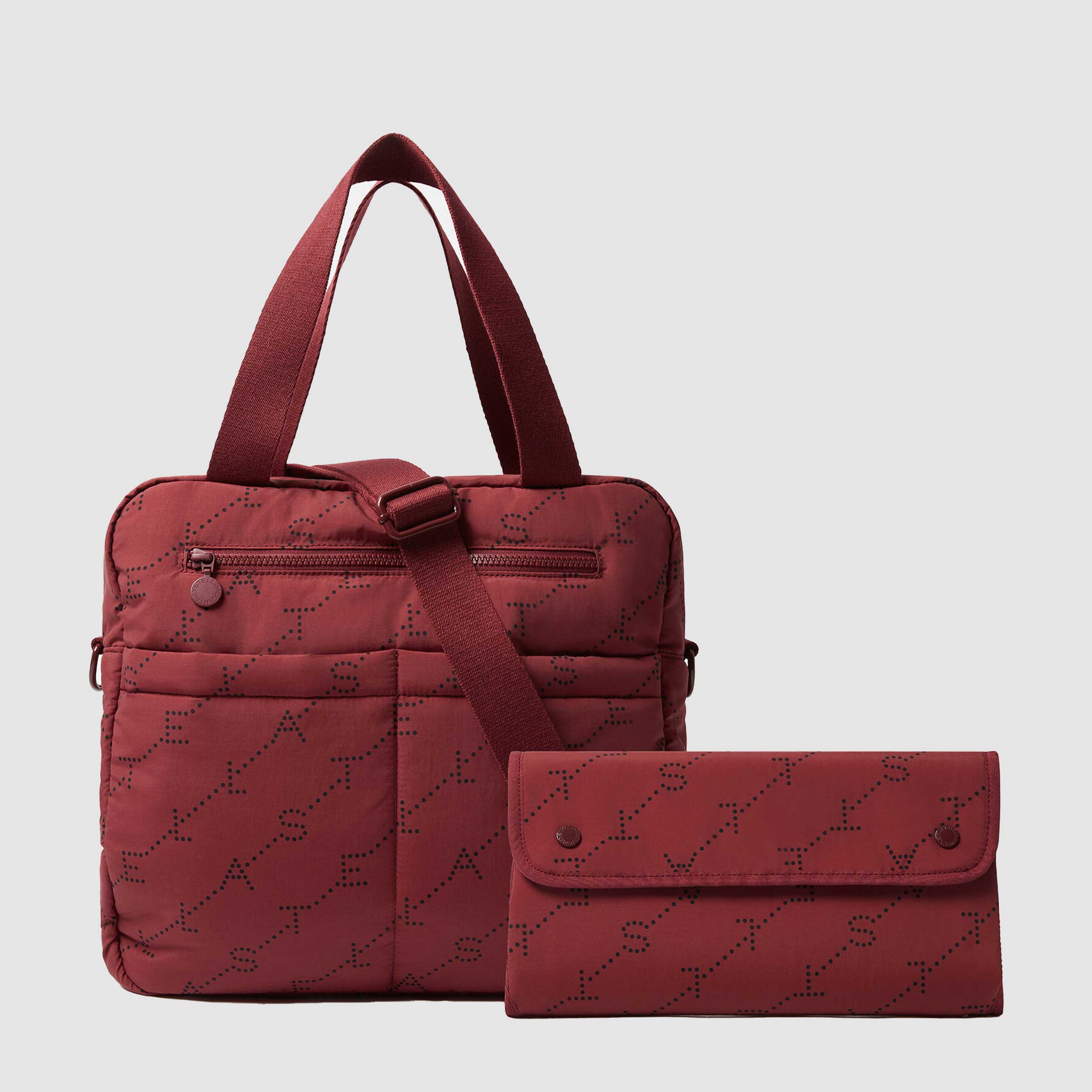 Borsa Fasciatoio Bordeaux in Nylon by STELLA MCCARTNEY