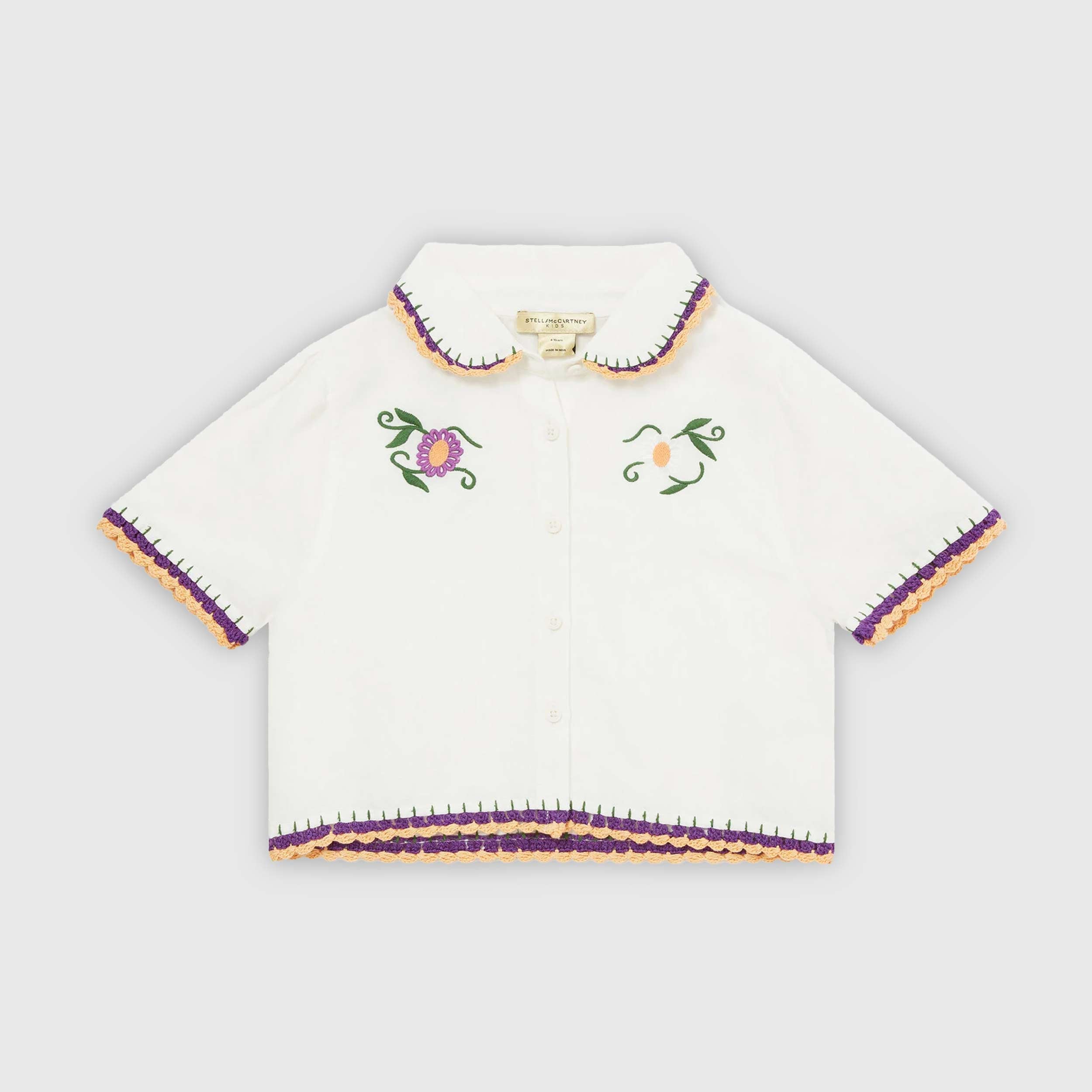 White Shirt with Trim by STELLA MCCARTNEY