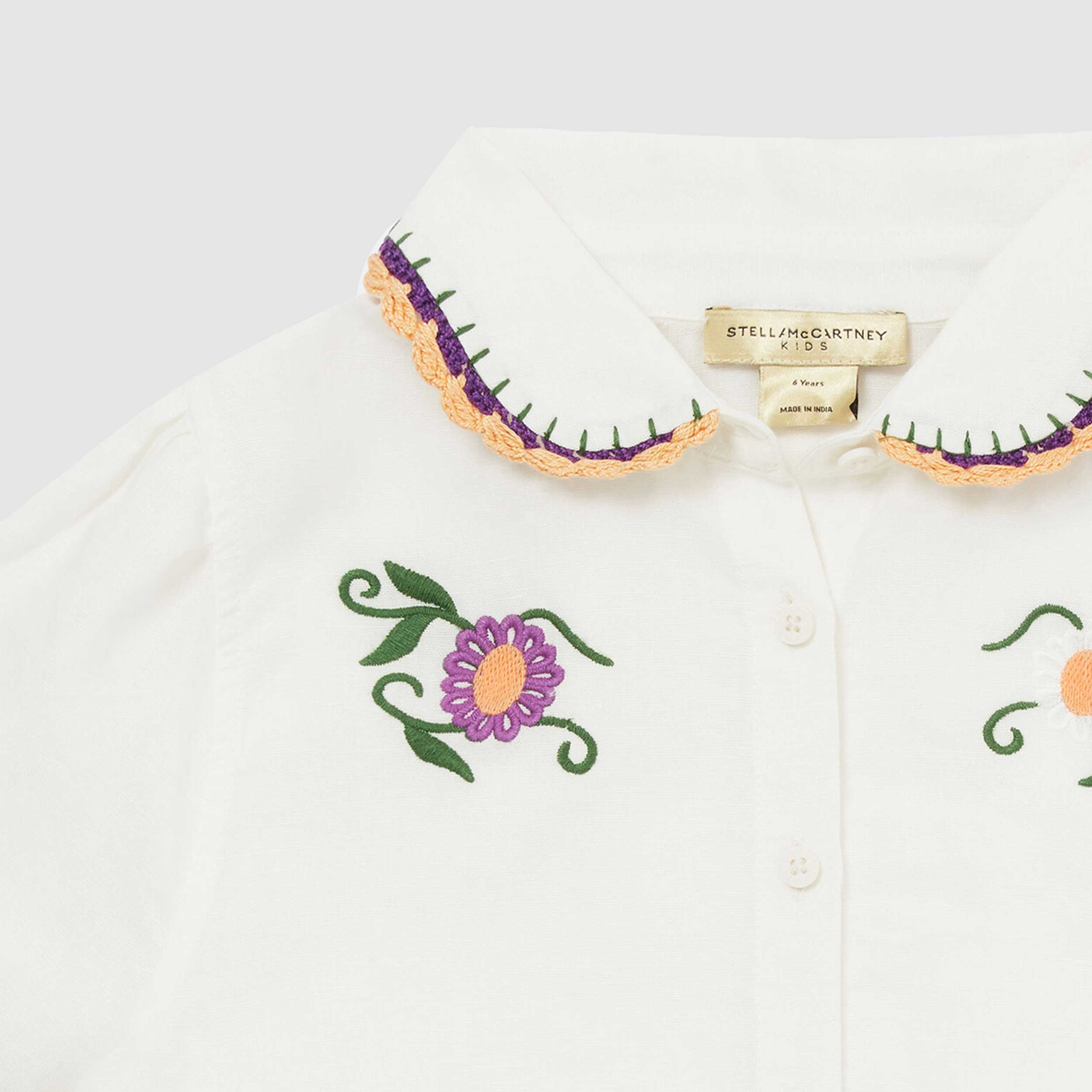 White Shirt with Trim by STELLA MCCARTNEY