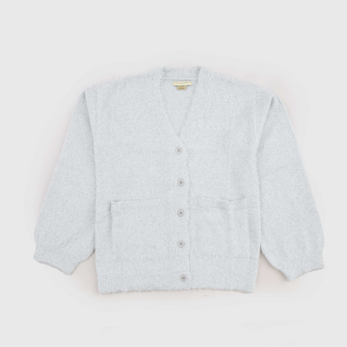 Cardigan Grigio Metallizzato per Ragazza by STELLA MCCARTNEY