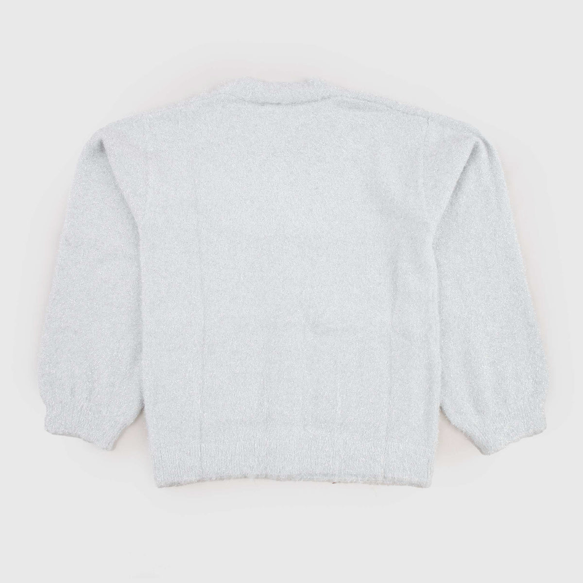 Cardigan Grigio Metallizzato per Ragazza by STELLA MCCARTNEY