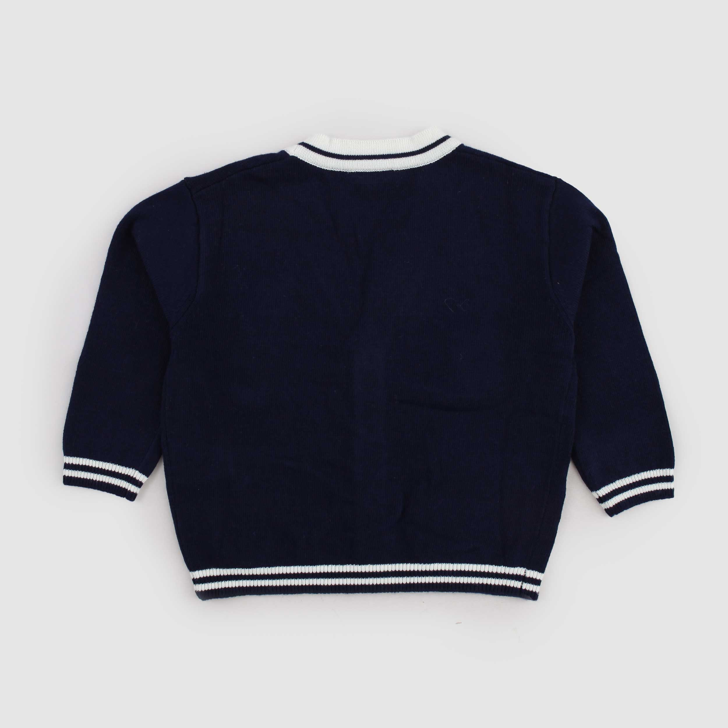 Blue Cardigan with Patches for Baby by STELLA MCCARTNEY